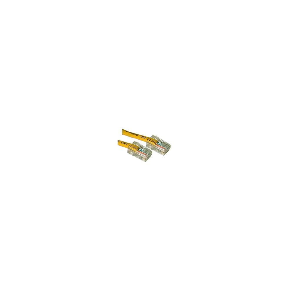 C2G CTG1005 Cables to Go 24511 7ft CAT 5E CROSSOVER PATCH CABLE YELLOW