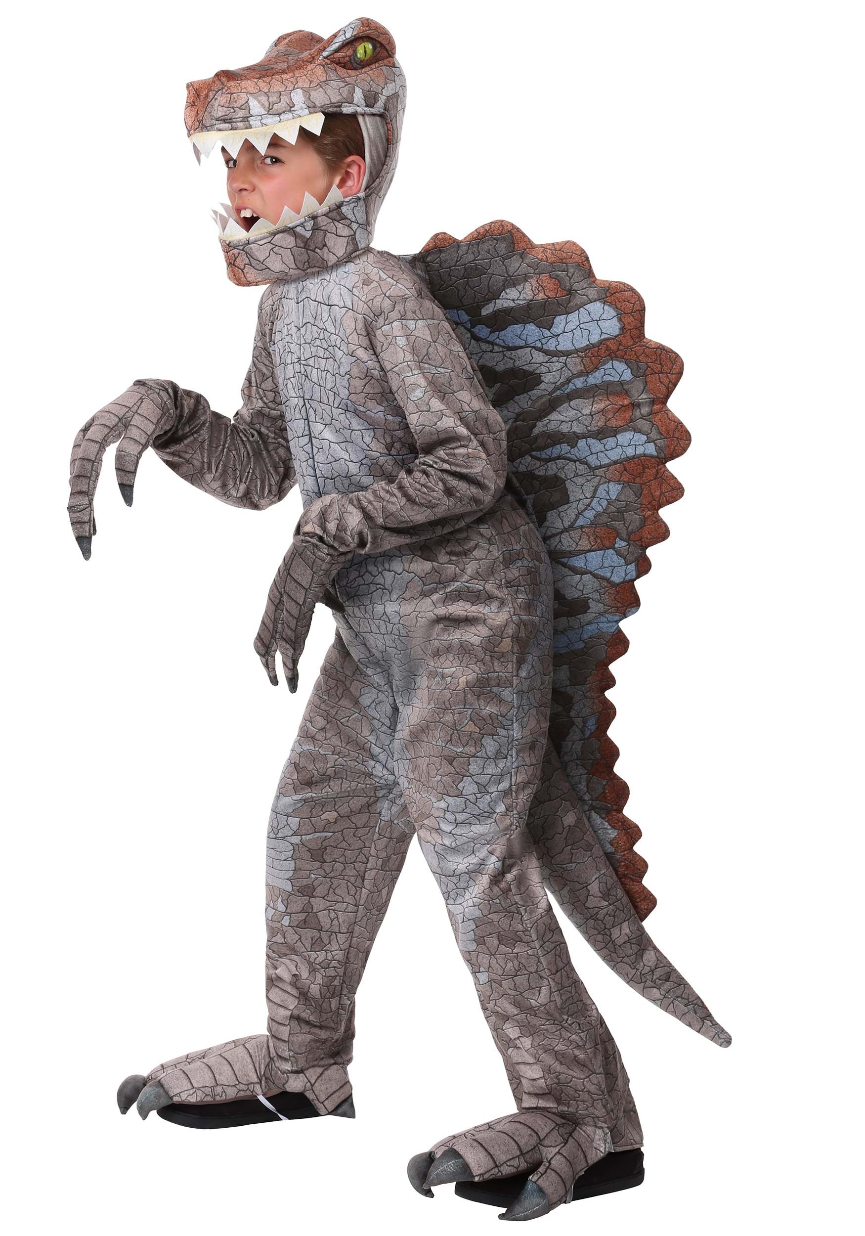 HalloweenCostumes.com FUN0489CH-XL FUN Costumes Spinosaurus Dinosaur Kid's Costume Dinosaur Costumes X-Large