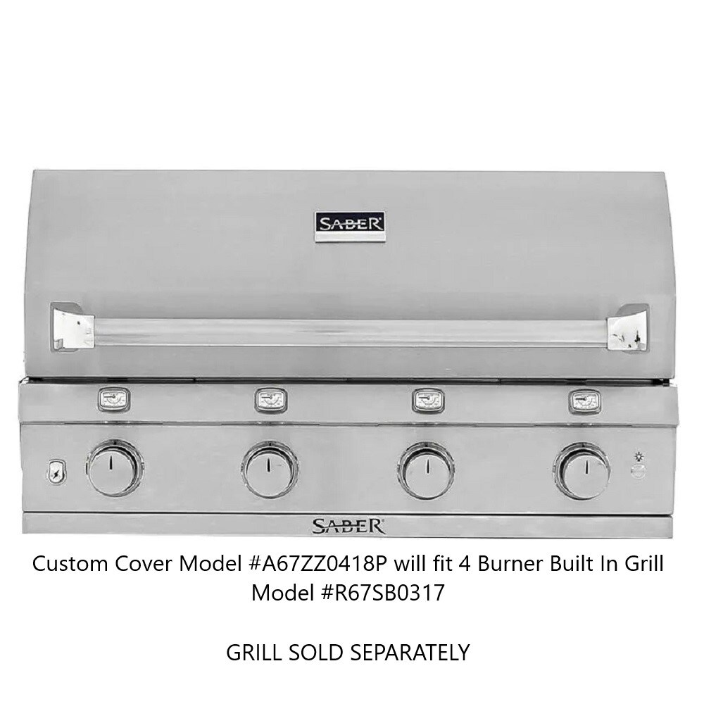 Saber 36.75-in W x 12.5-in H Black Gas Grill Cover A67ZZ0418 simolary.com 10 Saber 36.75-in W x 12.5-in H Black Gas Grill Cover A67ZZ0418 Simolary simolary.com 10