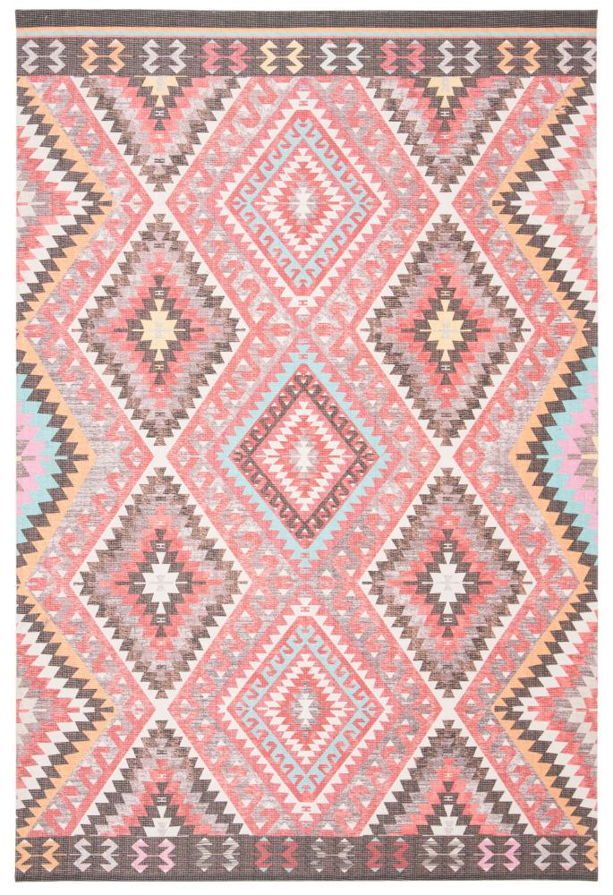 Safavieh MRB644Q-5 Marbella Heiderose 5 x 8 (ft) Synthetic Red/Gold Rectangular Indoor Geometric Southwestern Area rug