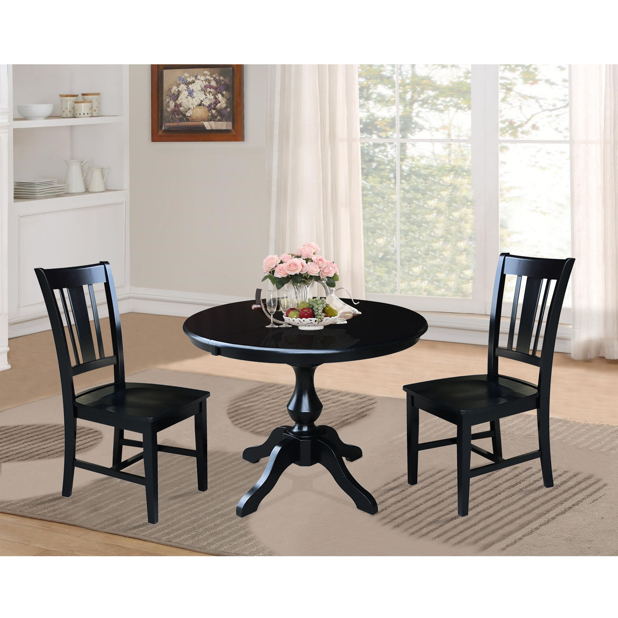 International Concepts K46-36RXT-11B-C10-2 Dining-Sets - View #5