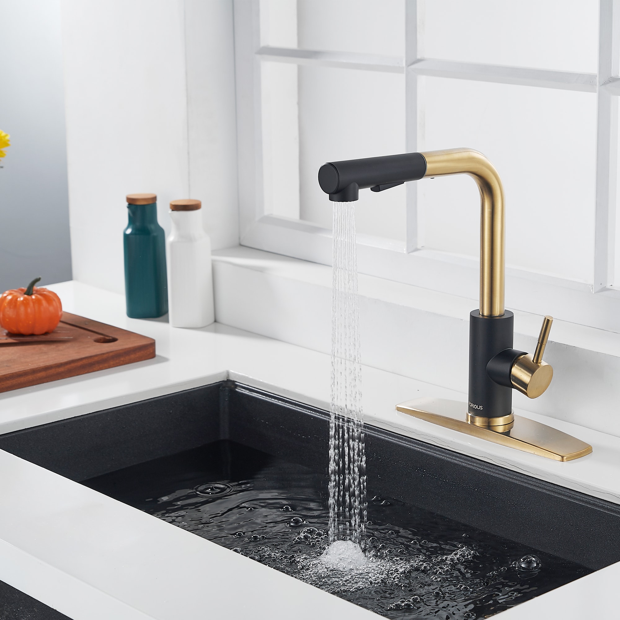 FORIOUS LL0025BG Kitchen-Faucets - View #3