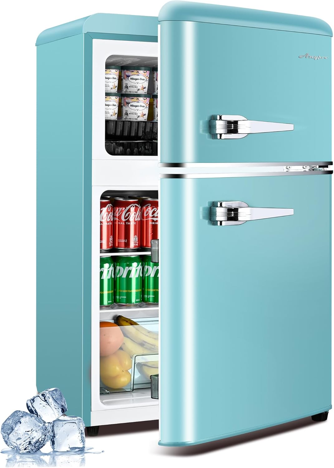 Jeremy Cass FLDO8004 3.5-cu ft with Freezer ( Blue ) ENERGY STAR