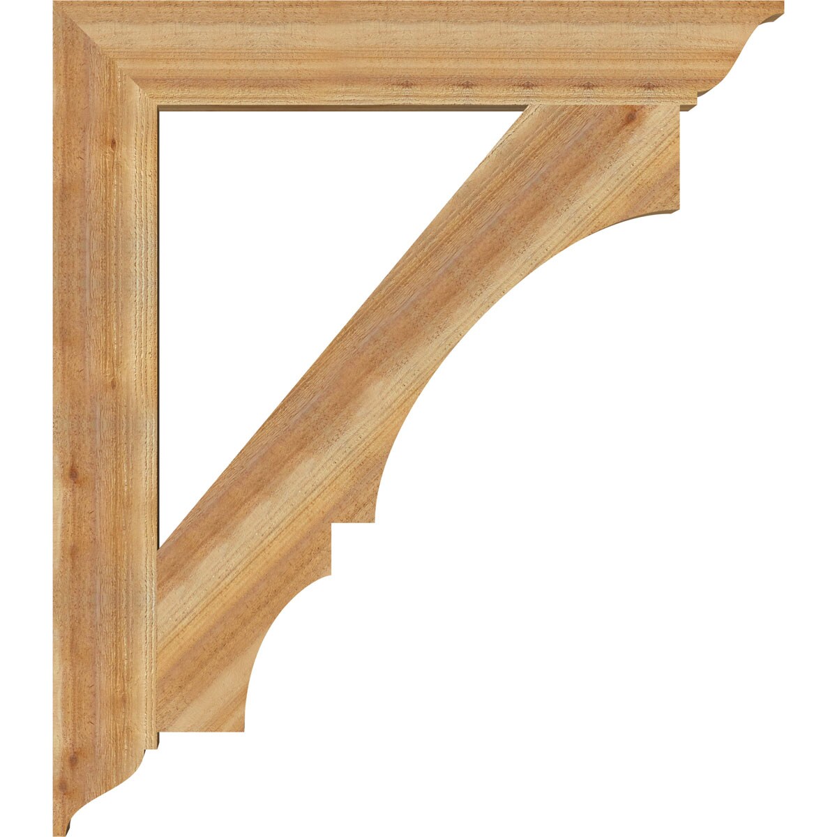 Ekena Millwork BKT06X42X48BOA01RWR Exterior-Brackets-Braces - View #3