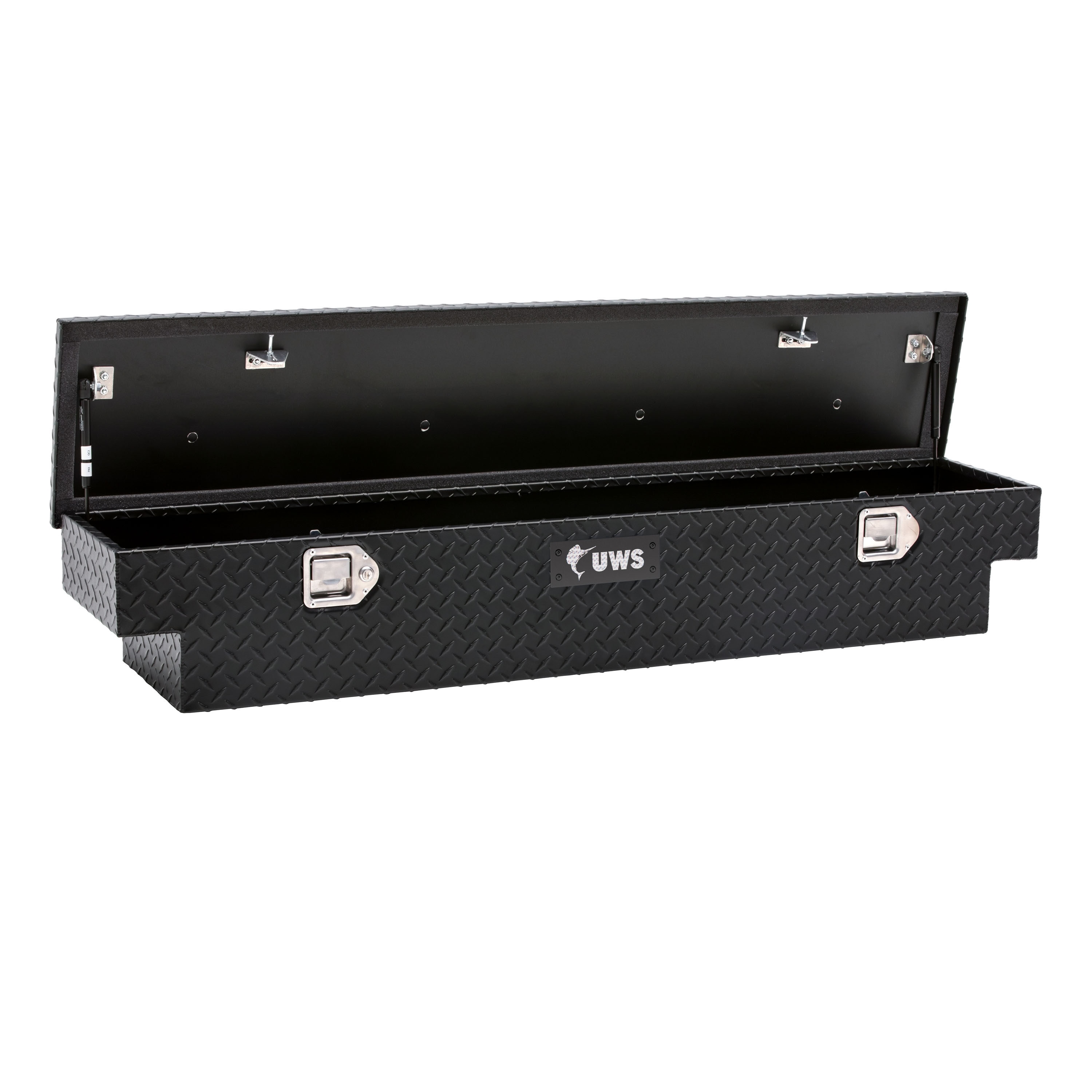 UWS 59.063-in x 11.5-in x 9.125-in Matte Black Aluminum Chest Truck Tool Box EC10903 Sansujyuku sansujyuku.com