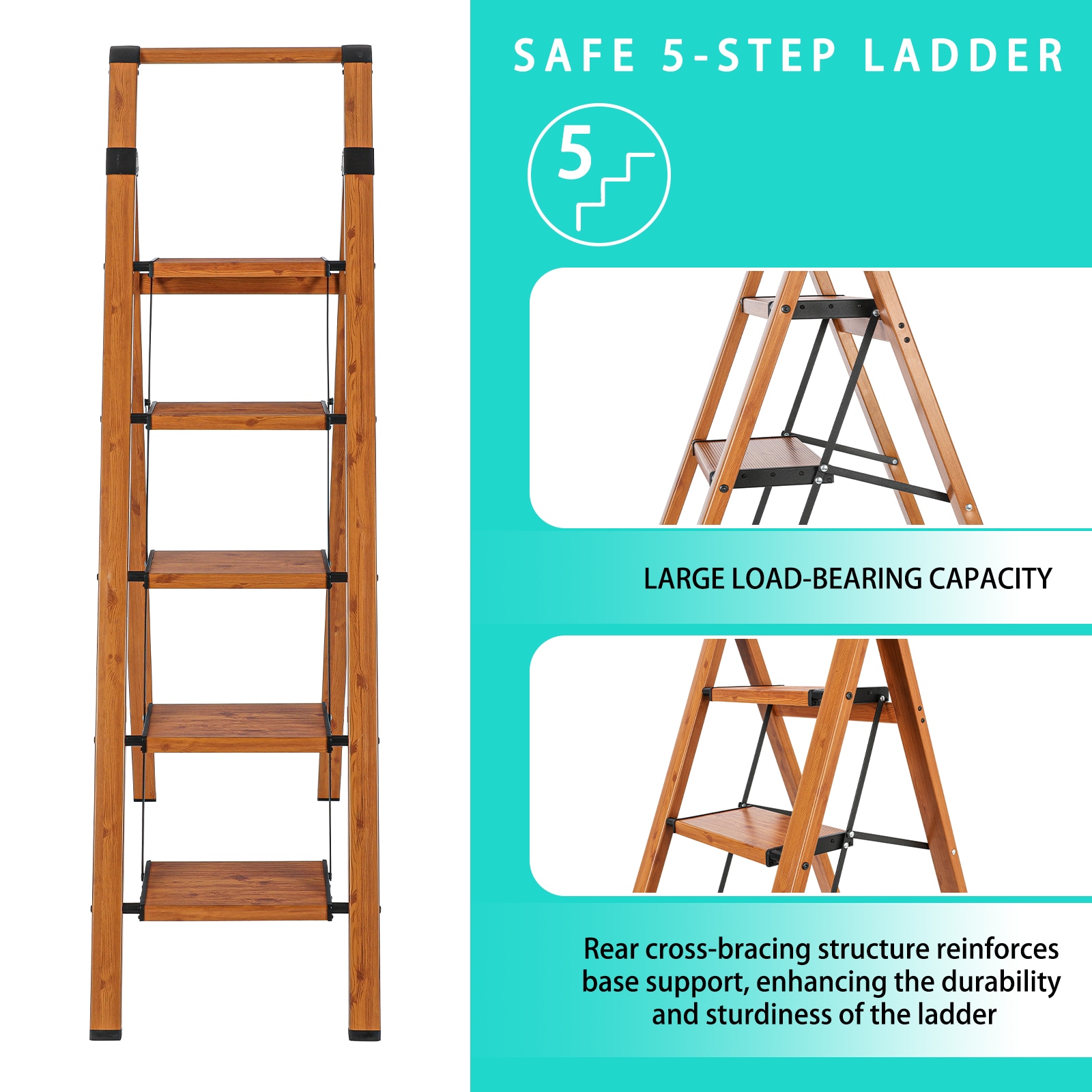 Maocao Hoom JL-A4-L5M Step-Ladders - View #5