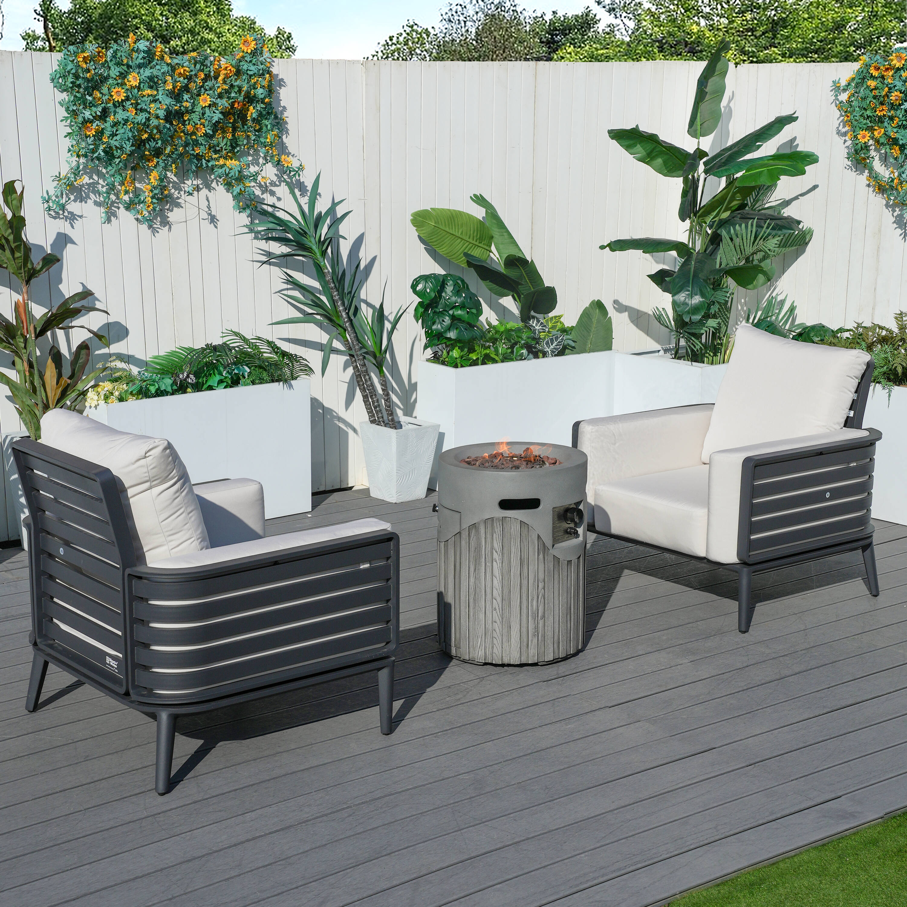 Direct Wicker DWG-2350SC2&2353GR Patio-Conversation-Sets - View #3