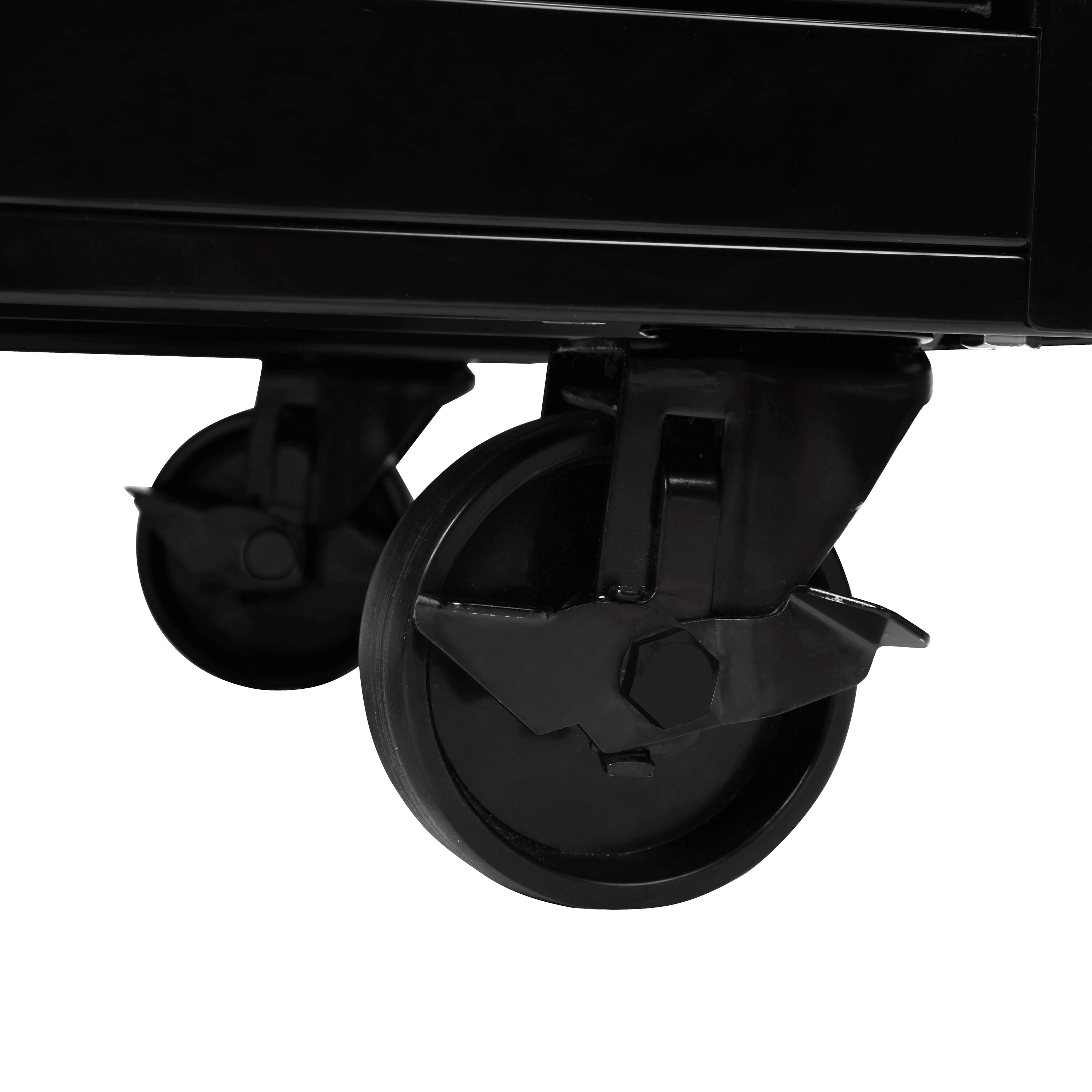 Kobalt 26.7-in W x 33-in H 4-Drawer Steel Rolling Tool Cabinet (Black ...
