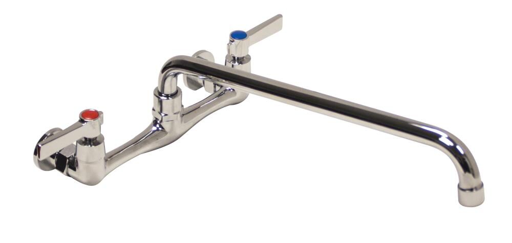 Advance Tabco K-11 Chrome 2-handle Deck-mount Utility Faucet