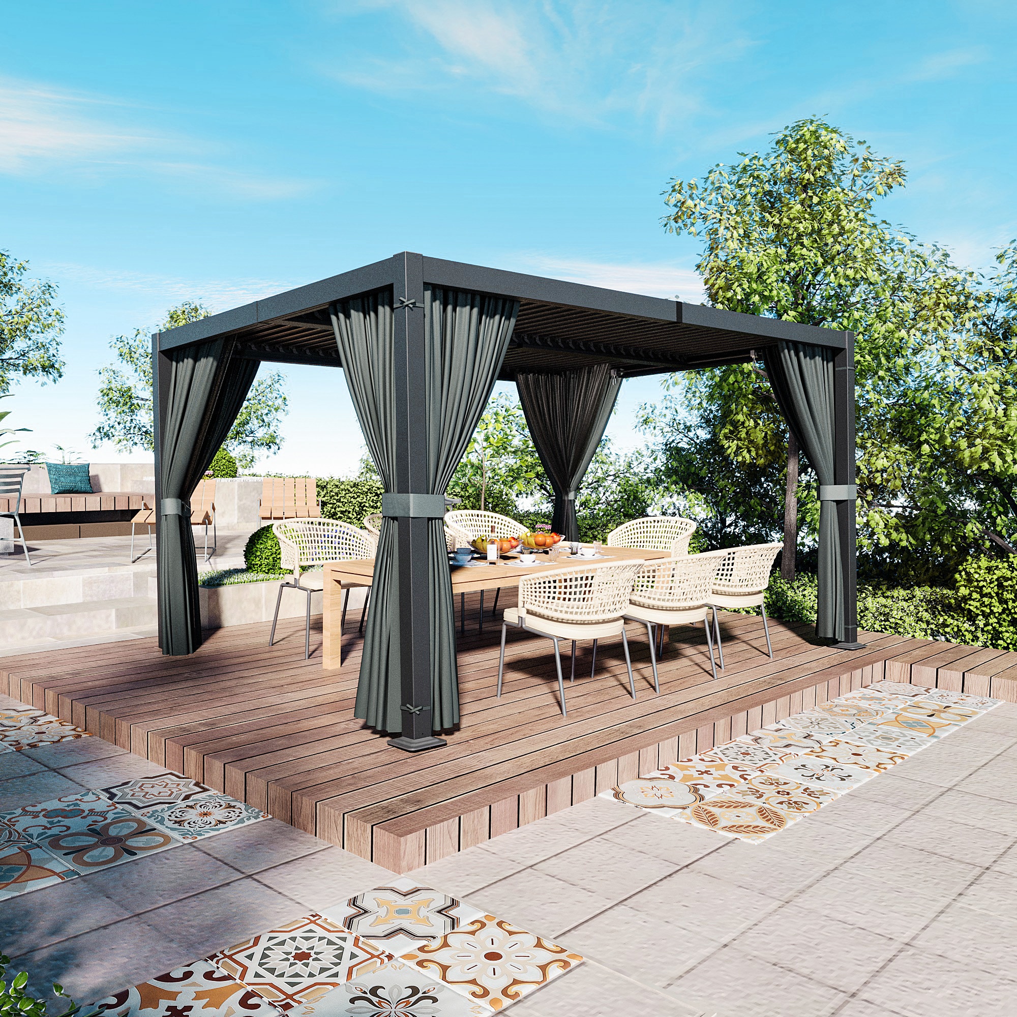  ZPPLBY-H-1013-WL3 Pergolas-2 - View #9