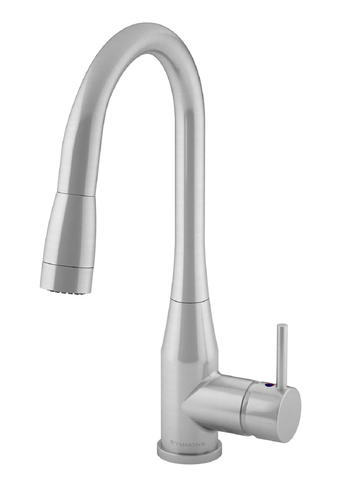 Symmons SK2302STSPD Sereno Stainless Steel Single Handle Deck-mount Filtered Kitchen Faucet with Sprayer