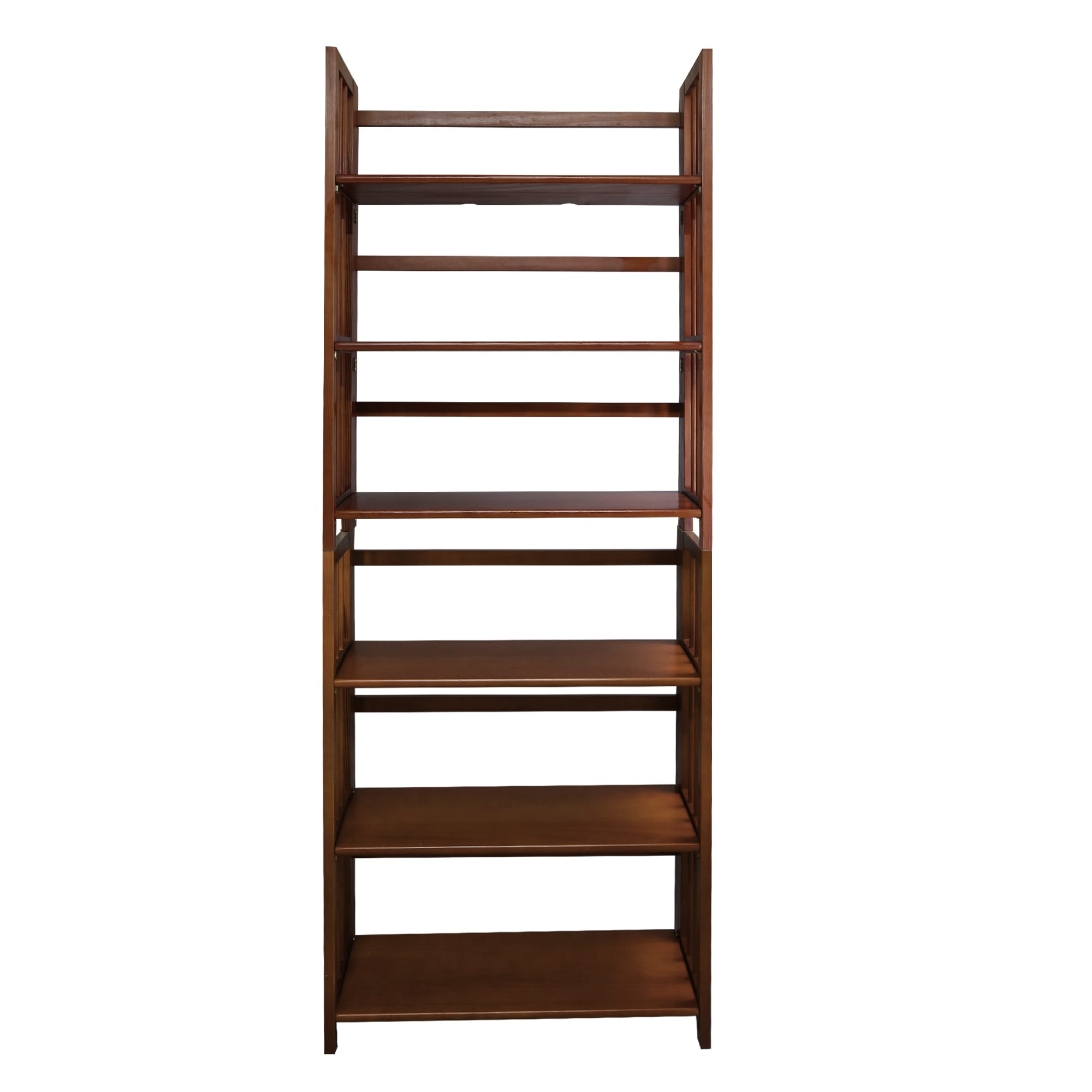 3-Tier Folding Stackable Bookshelf outlets 27.5