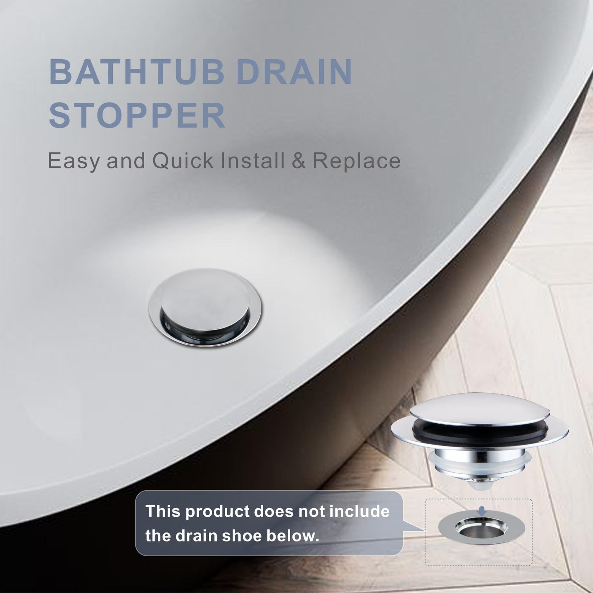 Numhew NHWILL11155 Tub-Drain - View #3