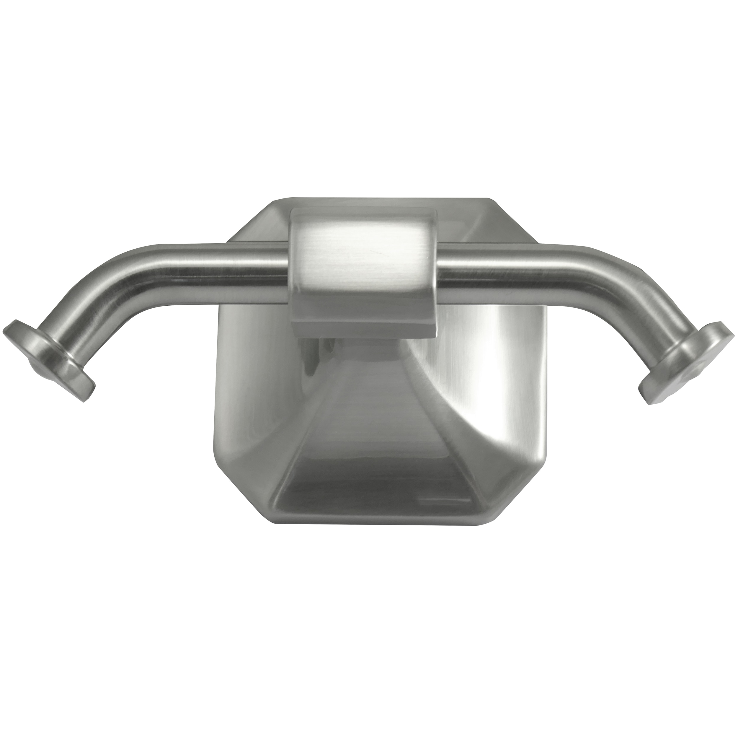Paradise Bathworks 65428 Valhalla Satin nickel Double -Hook Wall mount Towel Hook