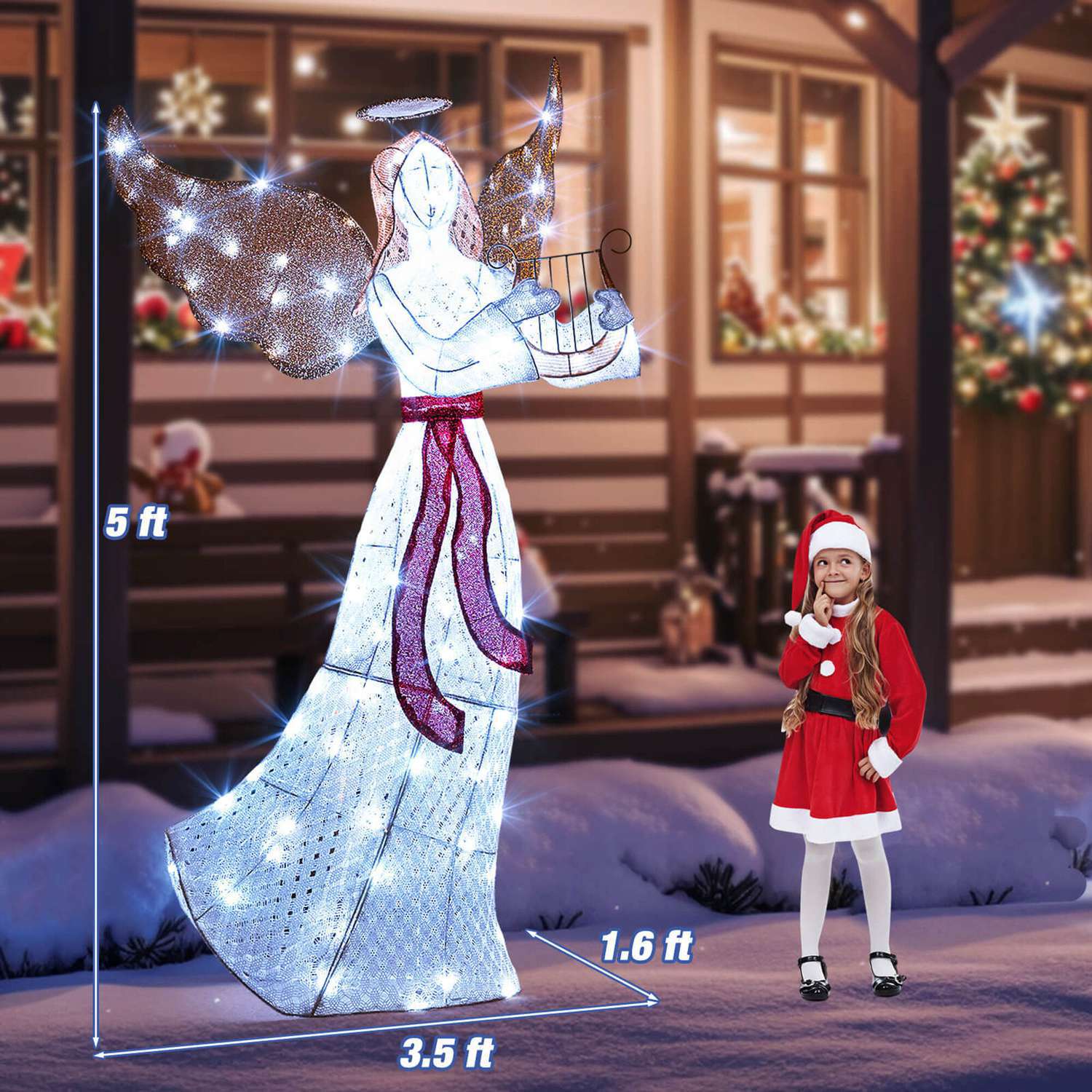 Costway HCST04175 Outdoor-Christmas-Decor - View #3