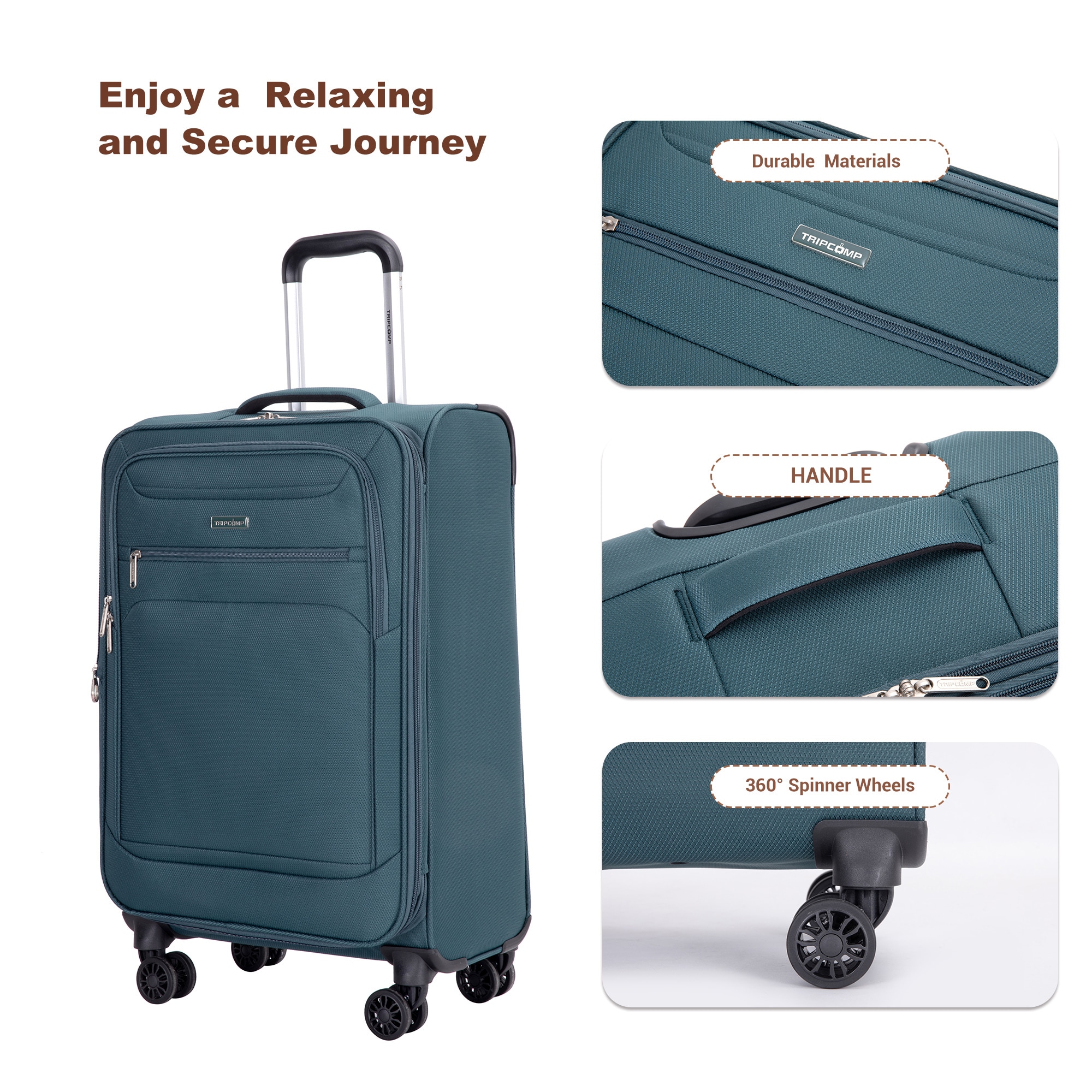 SINOFURN SYD9400002GN Luggage-And-Luggage-Sets - View #3
