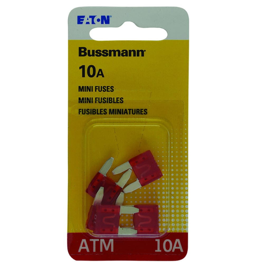 Bussmann  10 amps ATM Red Blade Fuse 5 pk