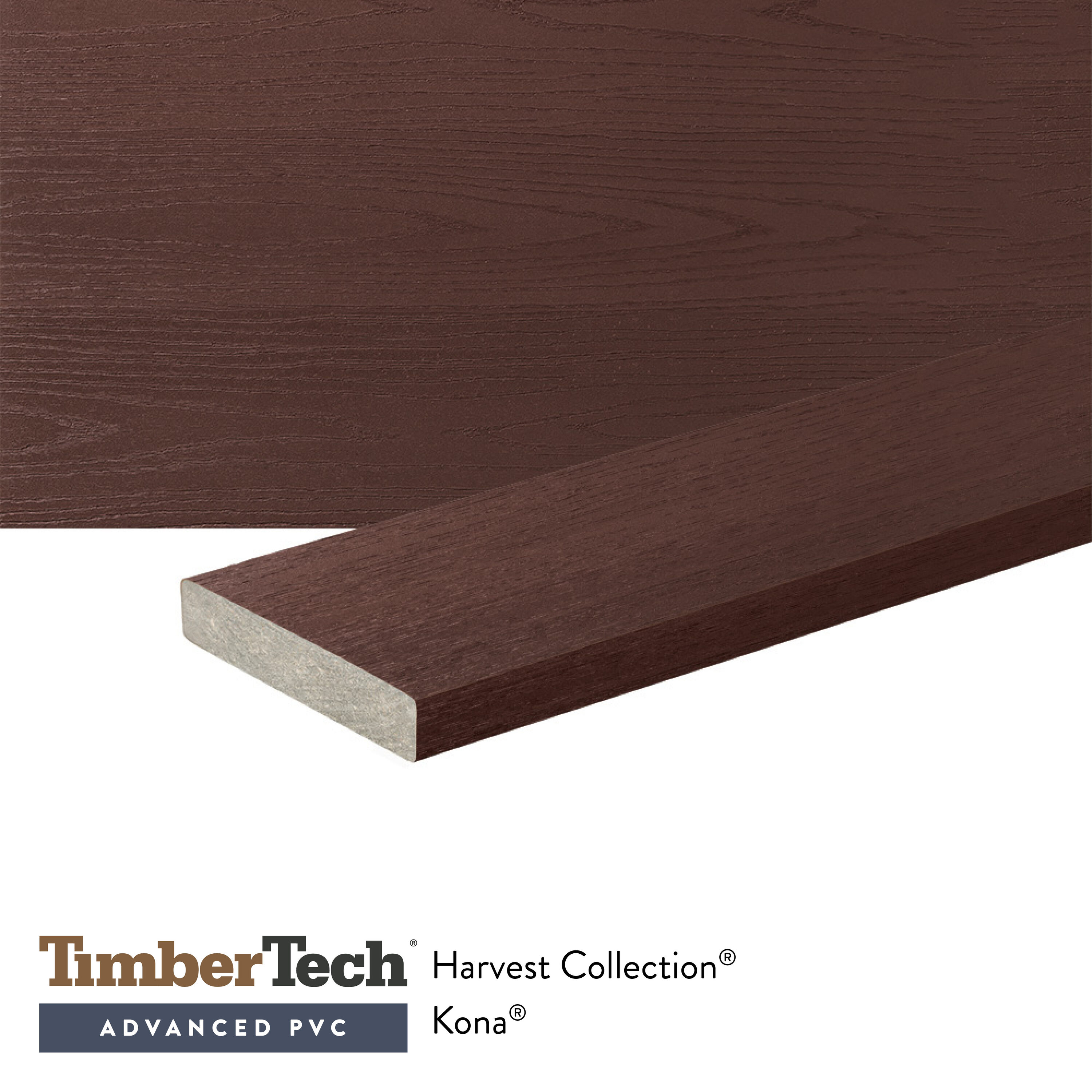 TimberTech AZEK Harvest Kona PVC Deck Board