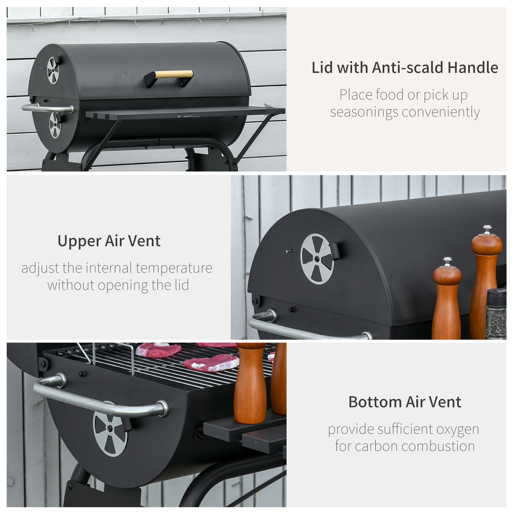 Lycvki CP18 Gas-Grill-Cookgrates-Warmracks - View #5