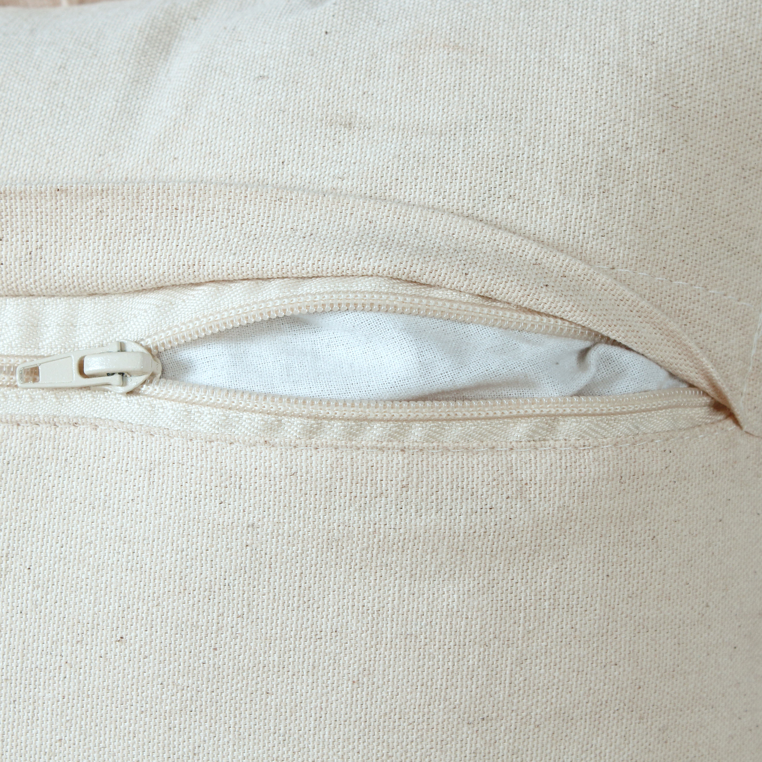Vital Light Pink Cotton Rectangular Embroidered Throw Pillow