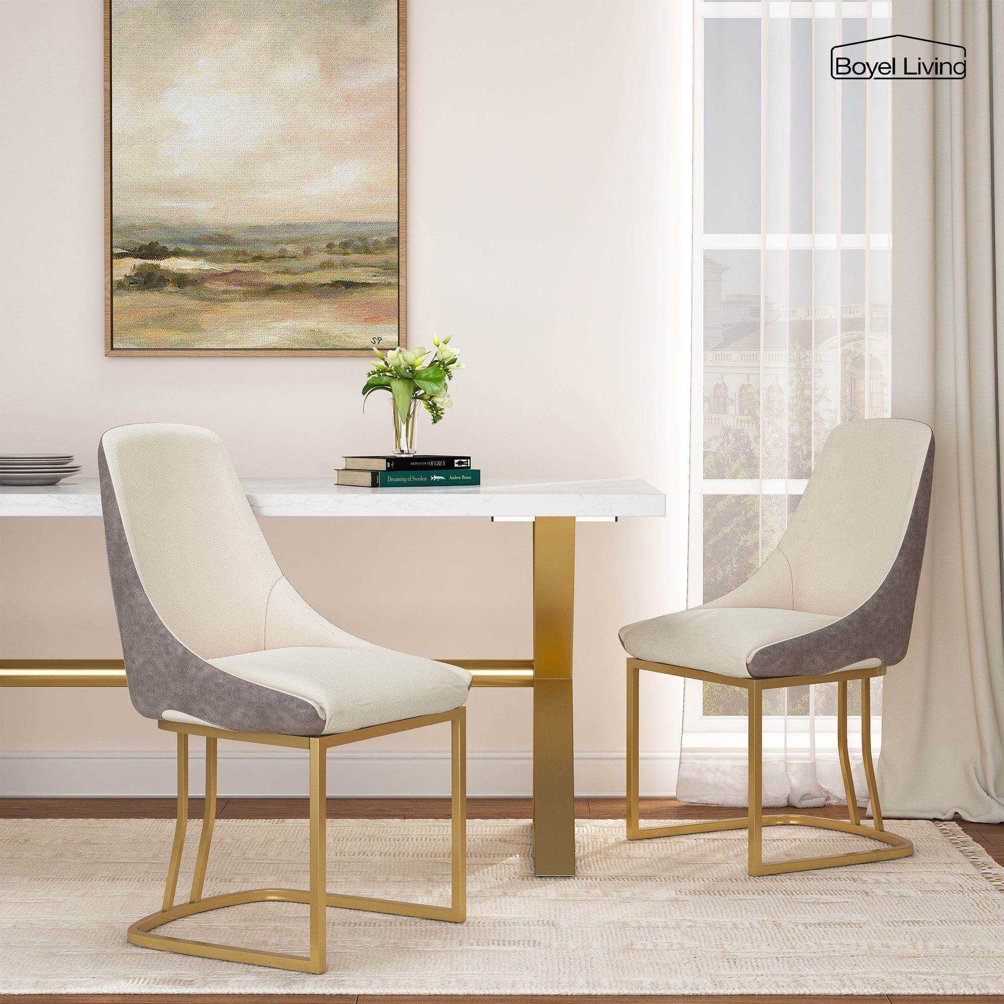 Boyel Living BLDC2432GY Dining-Chairs - View #3