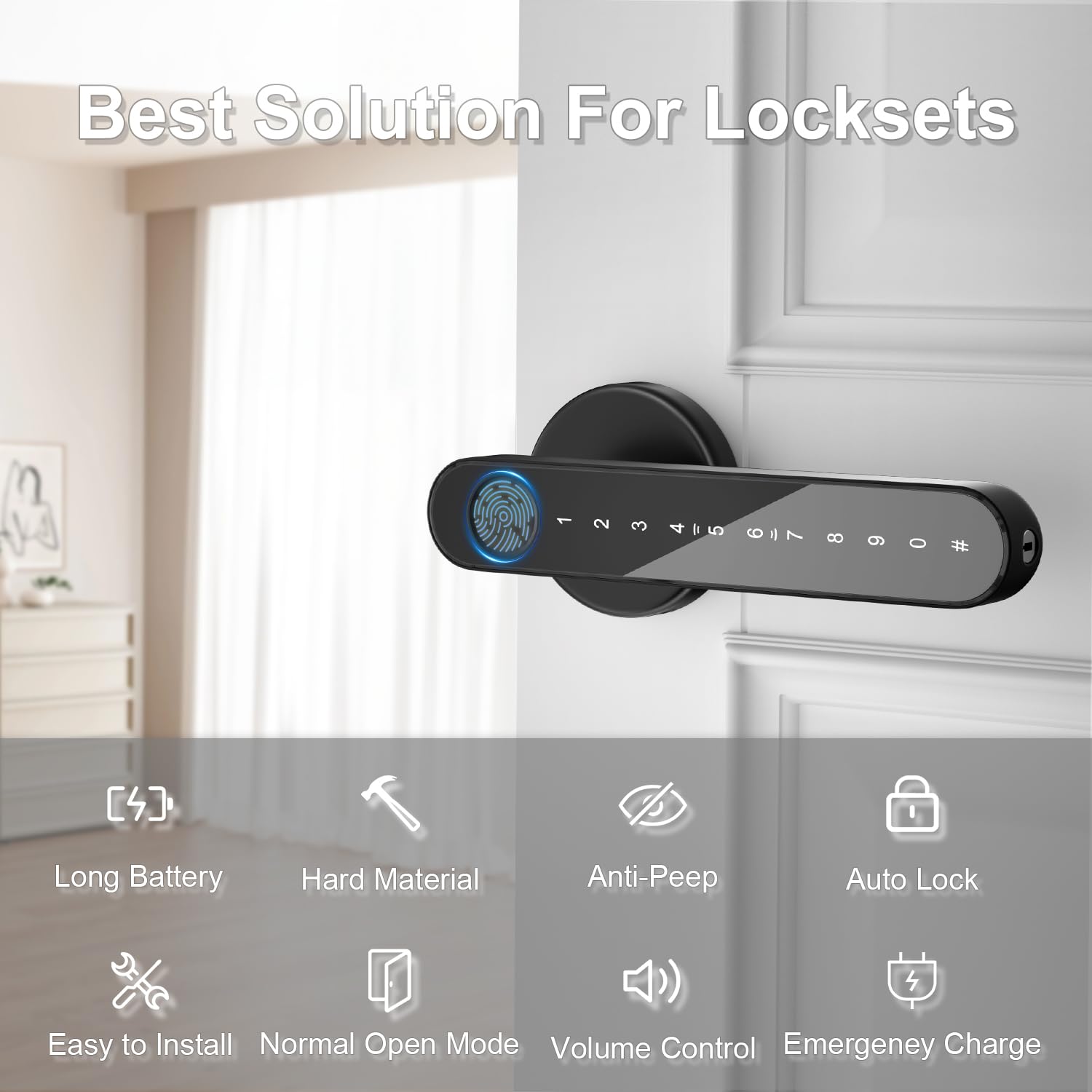 AOIZGMY LAZ0803Z047 Electronic-Door-Locks - View #3