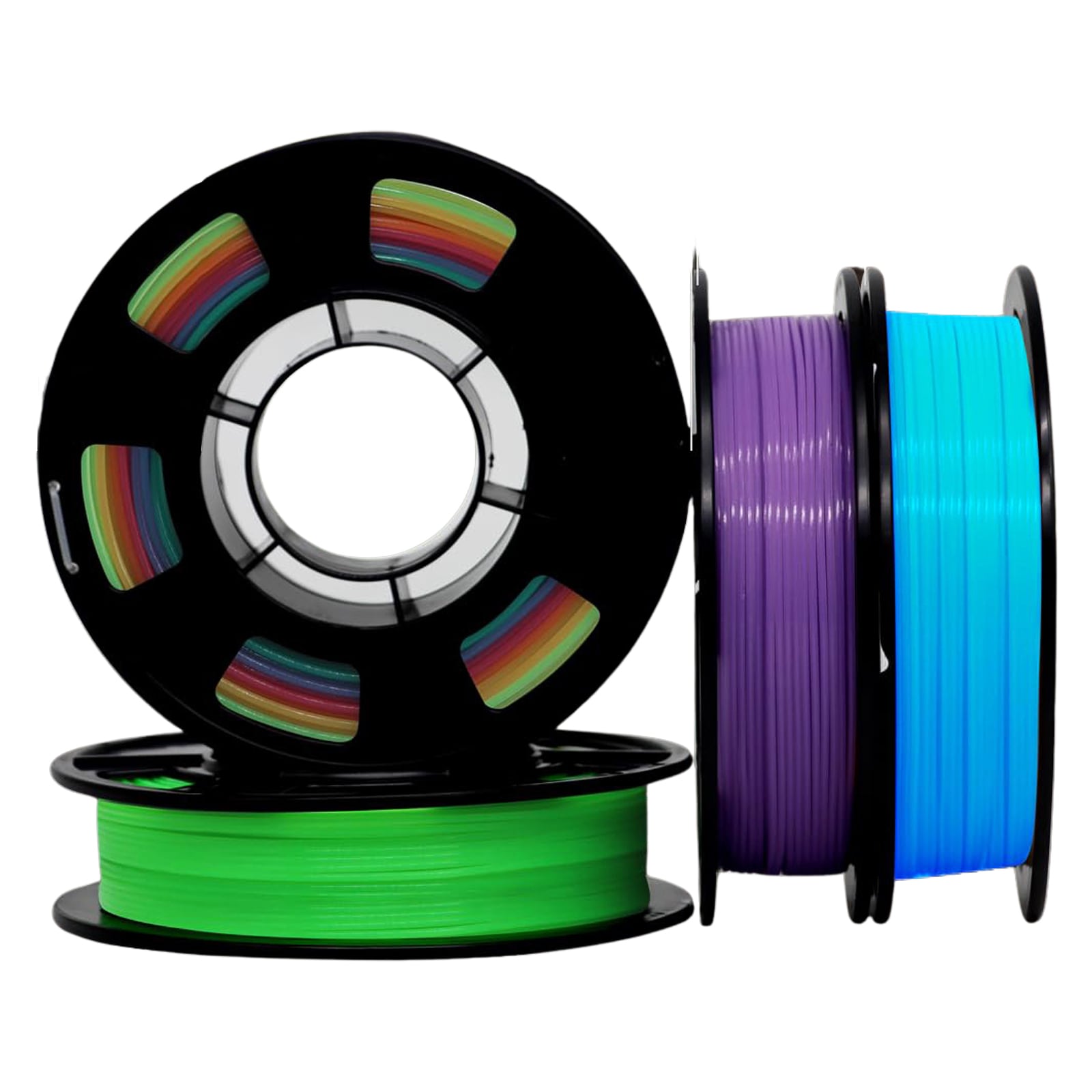 Etokfoks Glow in Dark PLA 3D Printer Filament 1 75mm 4 x 250g Sample ...
