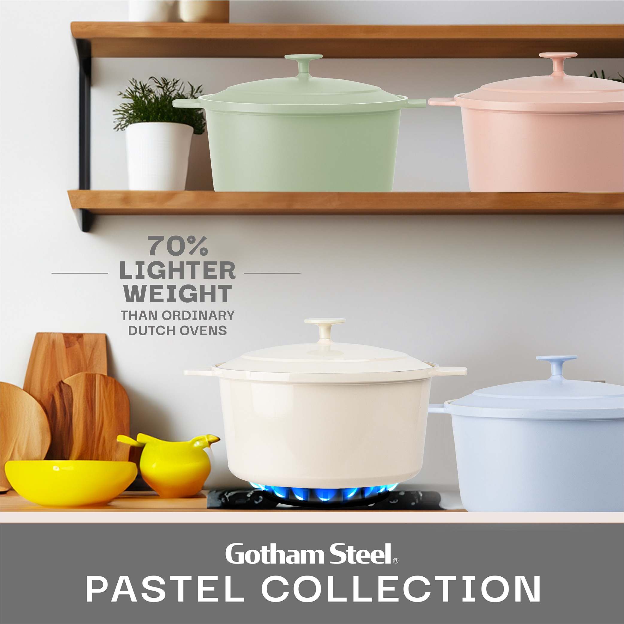 Gotham Steel 6055 Stock-Pots - View #3