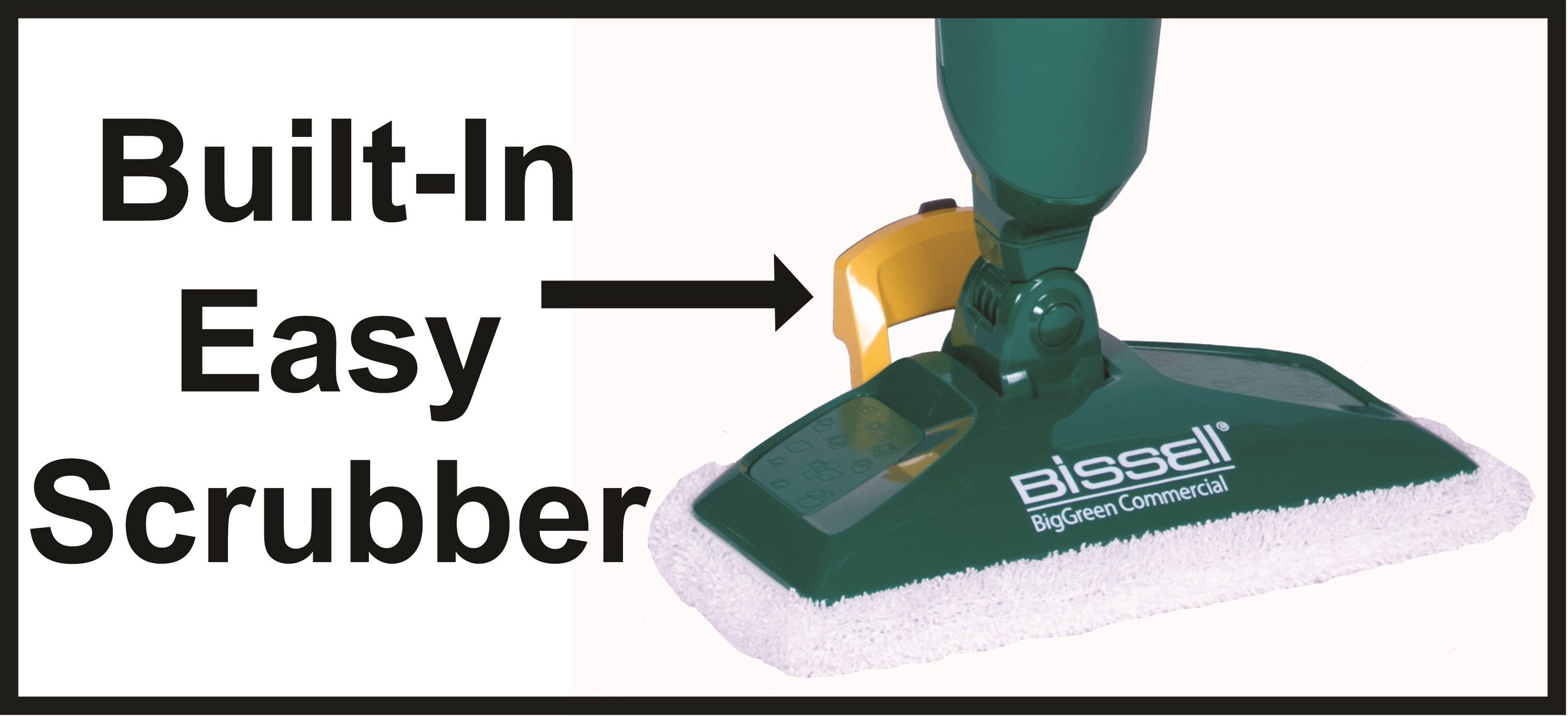 Bissell Commercial Upright BGUS1000 Hard Floor Tile Scrubber