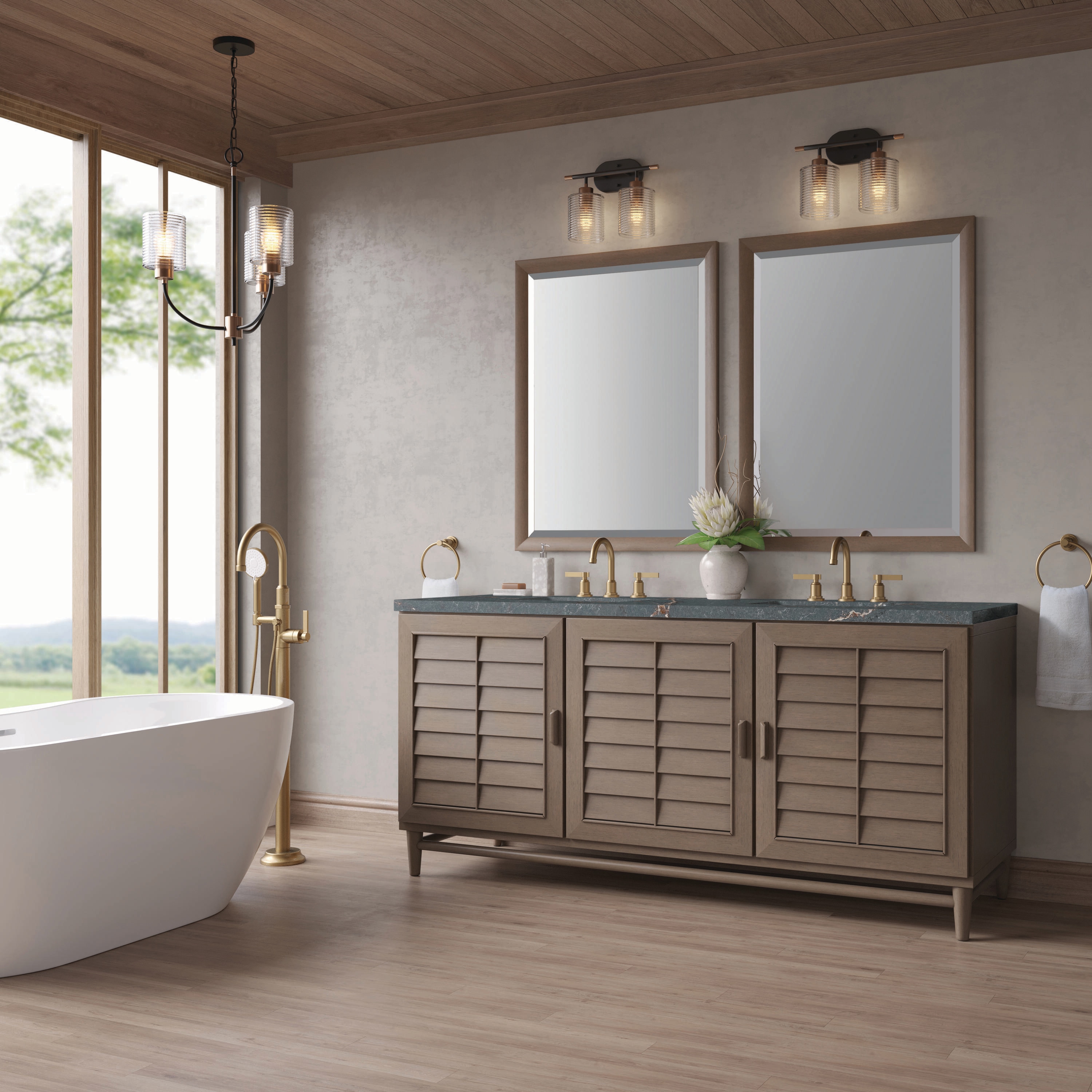 James Martin Vanities 620-V72-WW-3PBL Bath-Vanity-Combo - View #3