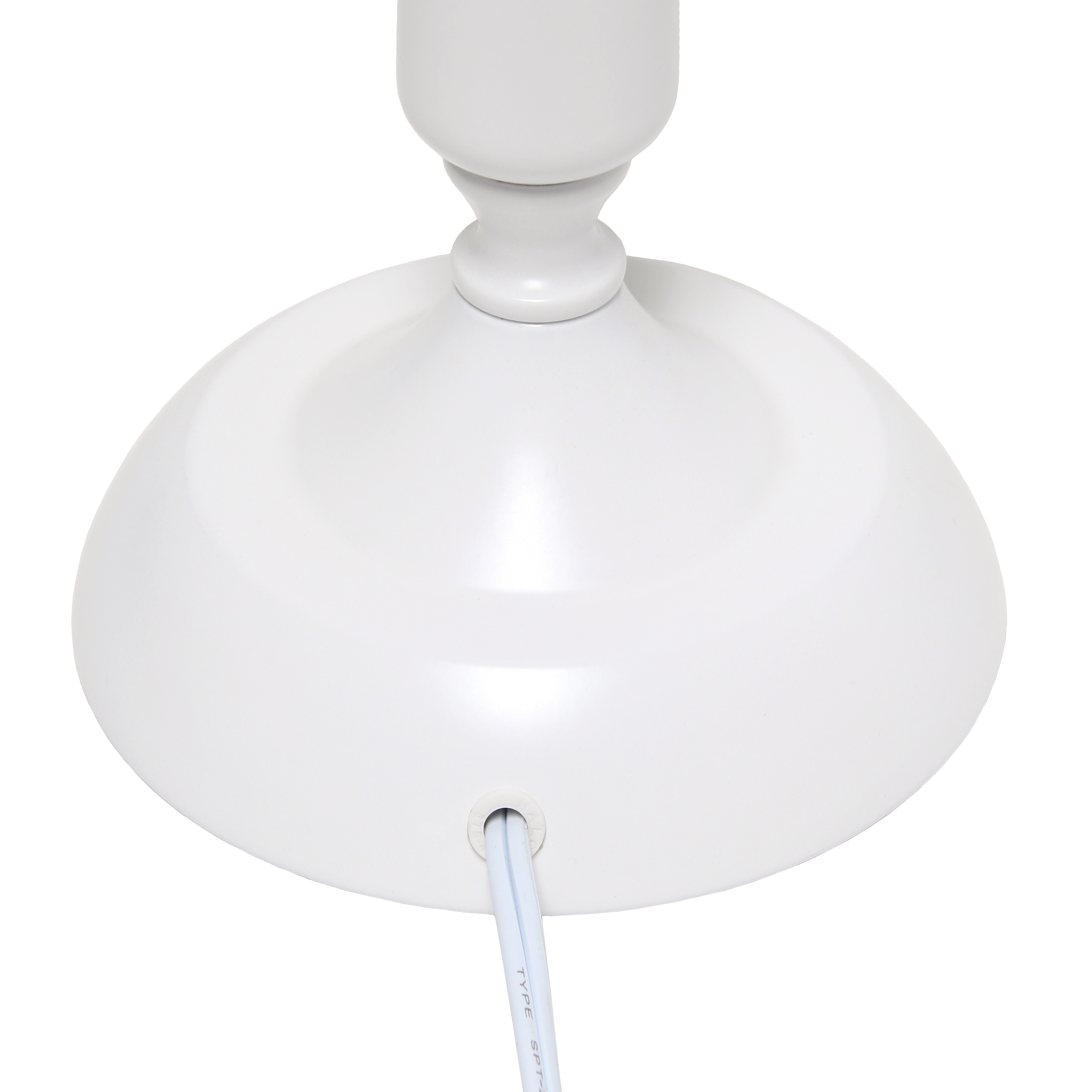 Simple Designs LT2075-WHT Table-Lamps - View #7