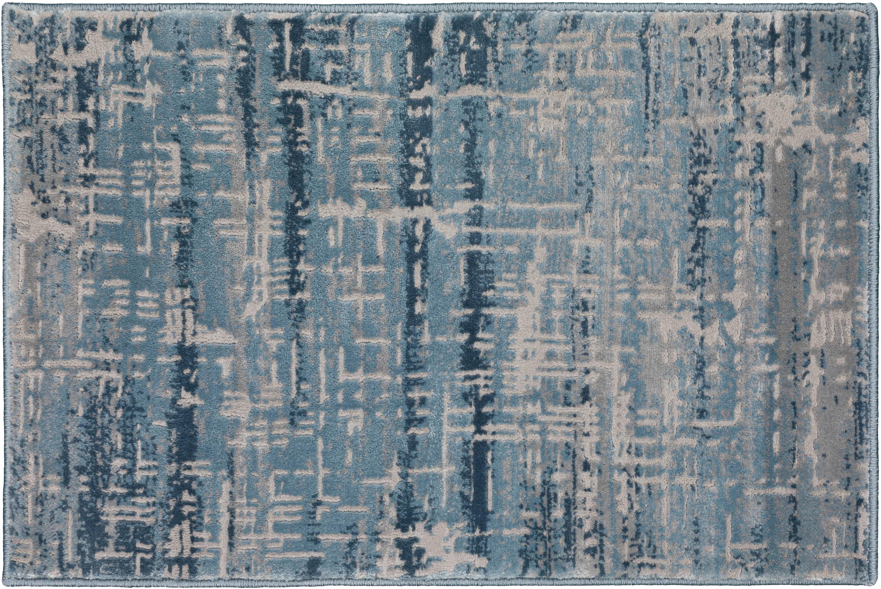 Addison Rugs ADA35RI20X30 Dayton 2 X 3 (ft) River Indoor Distressed/Overdyed Vintage Throw Rug