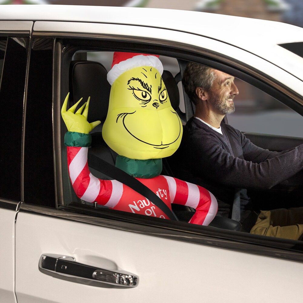 Inflatable Car Buddy - Perfect White Elephant Gift!