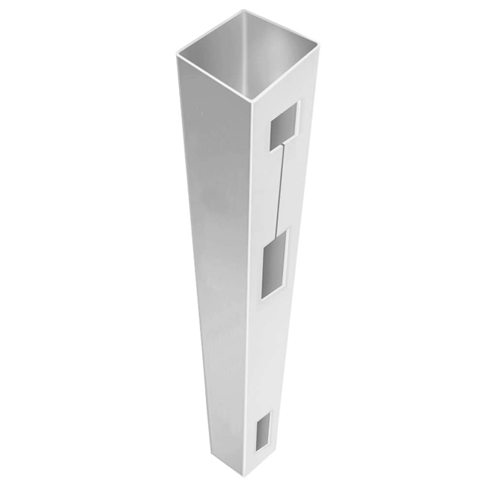 Freedom 73025151 Conway 7-ft H x 5-in W White Vinyl End Fence post