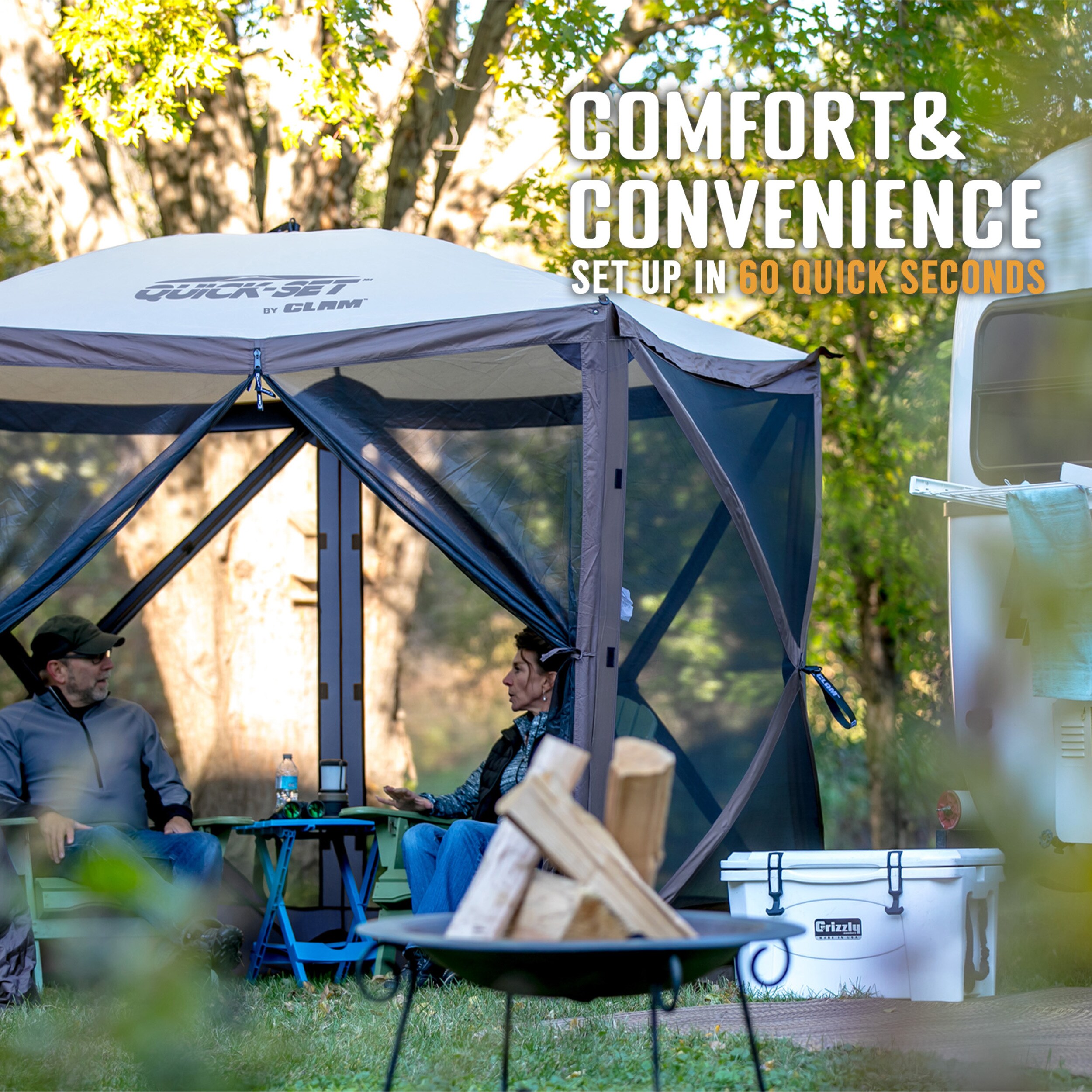 Clam Outdoors 321118 Canopies-Sl - View #3