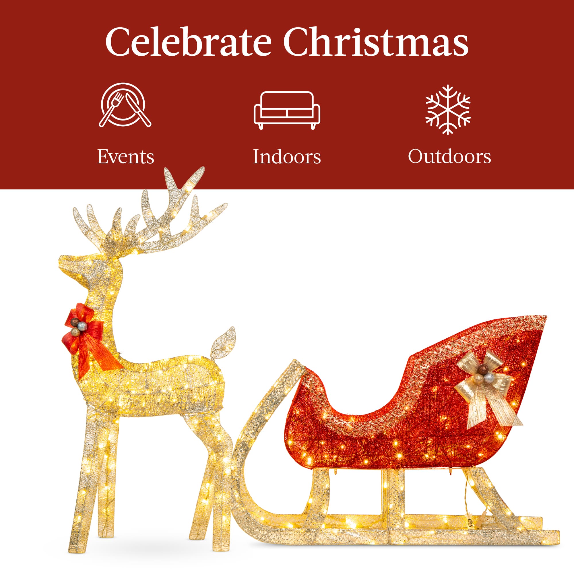 Best Choice Products SKY5827 Outdoor-Christmas-Decor - View #2