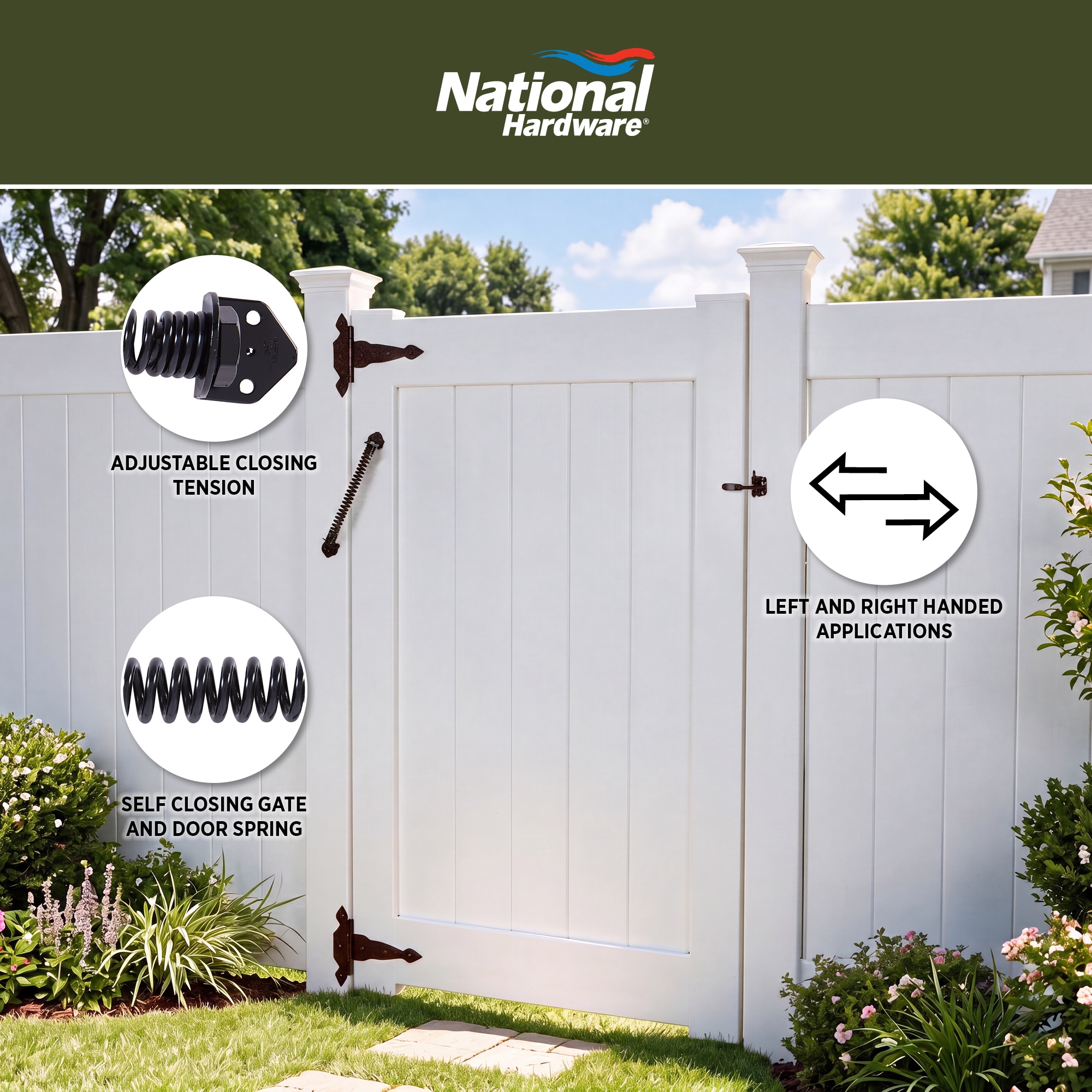 National Hardware N109-030 Gate-Hardware - View #4