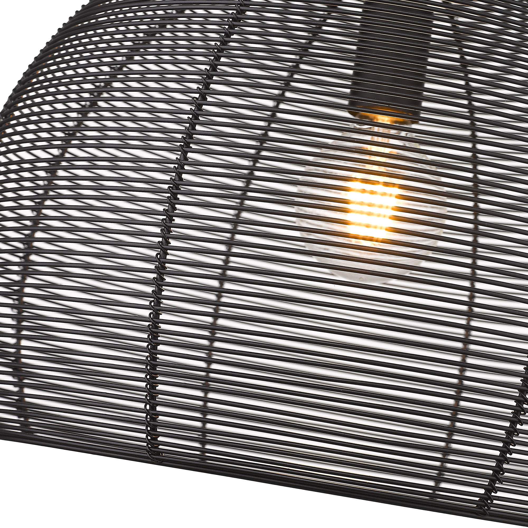 Golden Lighting 6802-M BLK Pendant-Lights - View #5