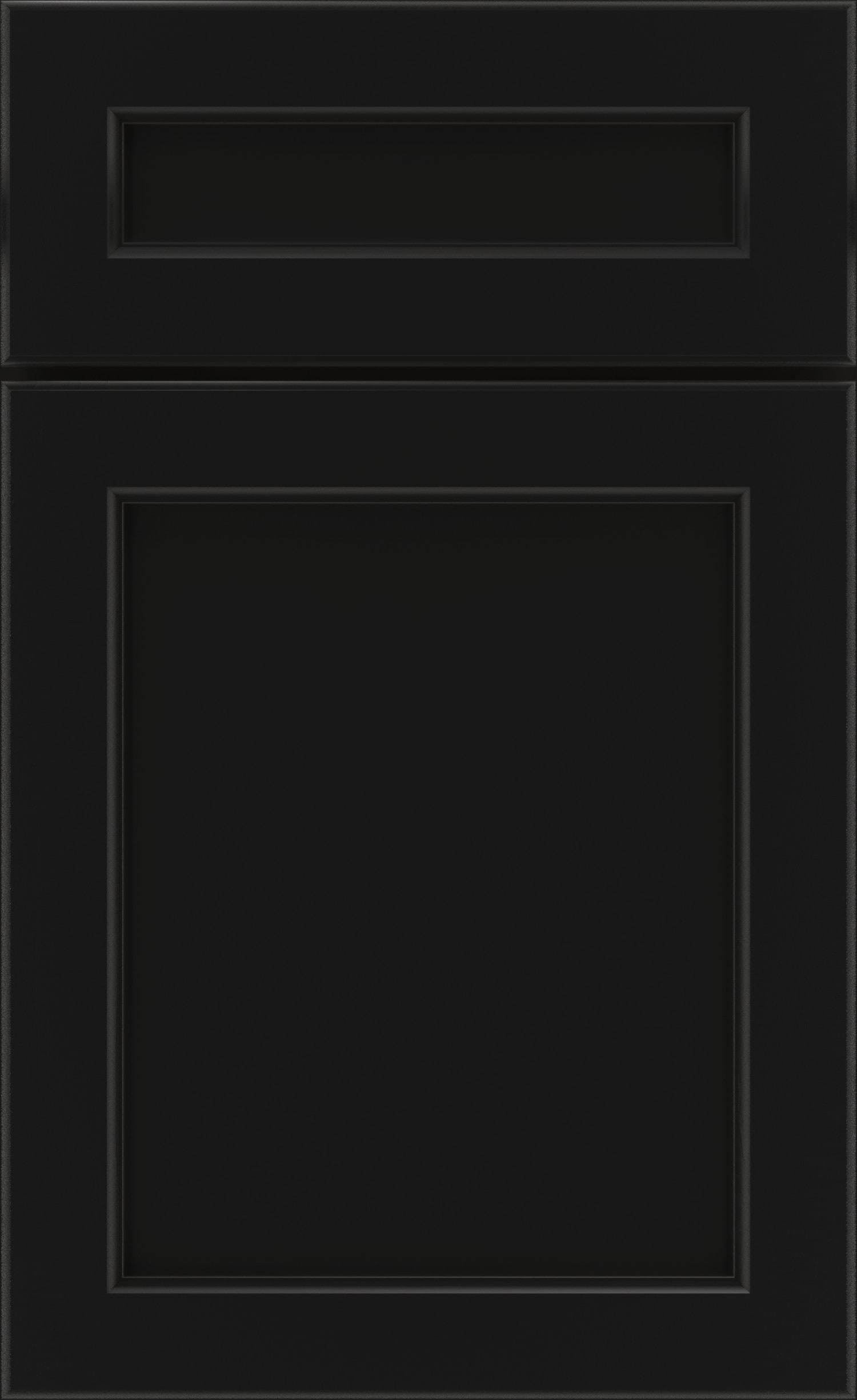 Diamond NFOAMDR.KARWI.BLACK Karwin 8.5-Inches W x 14-Inches H Black Painted Kitchen Cabinet Sample (Printed Sample)