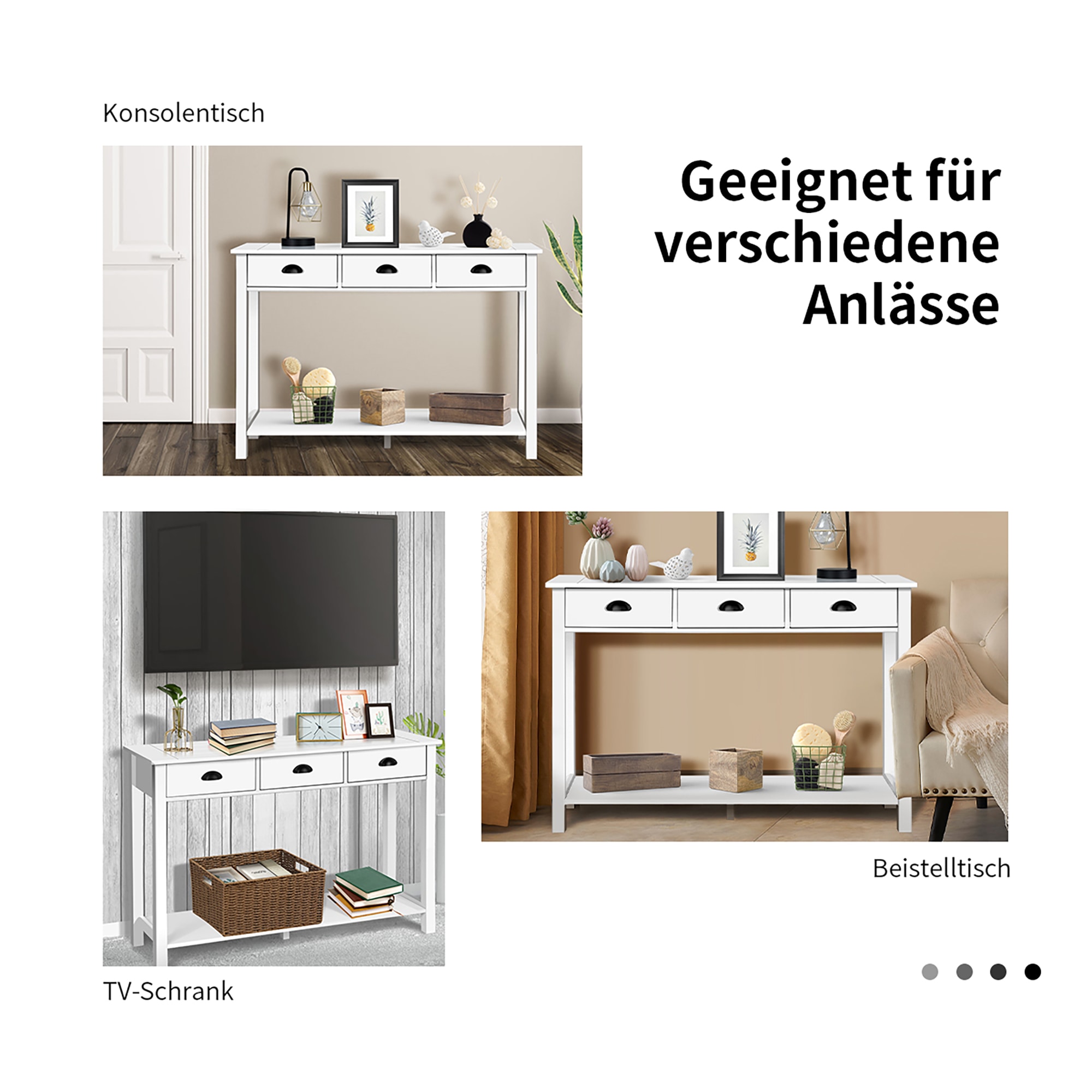 Costway SXL00118 Console-Sofa-Tables - View #4