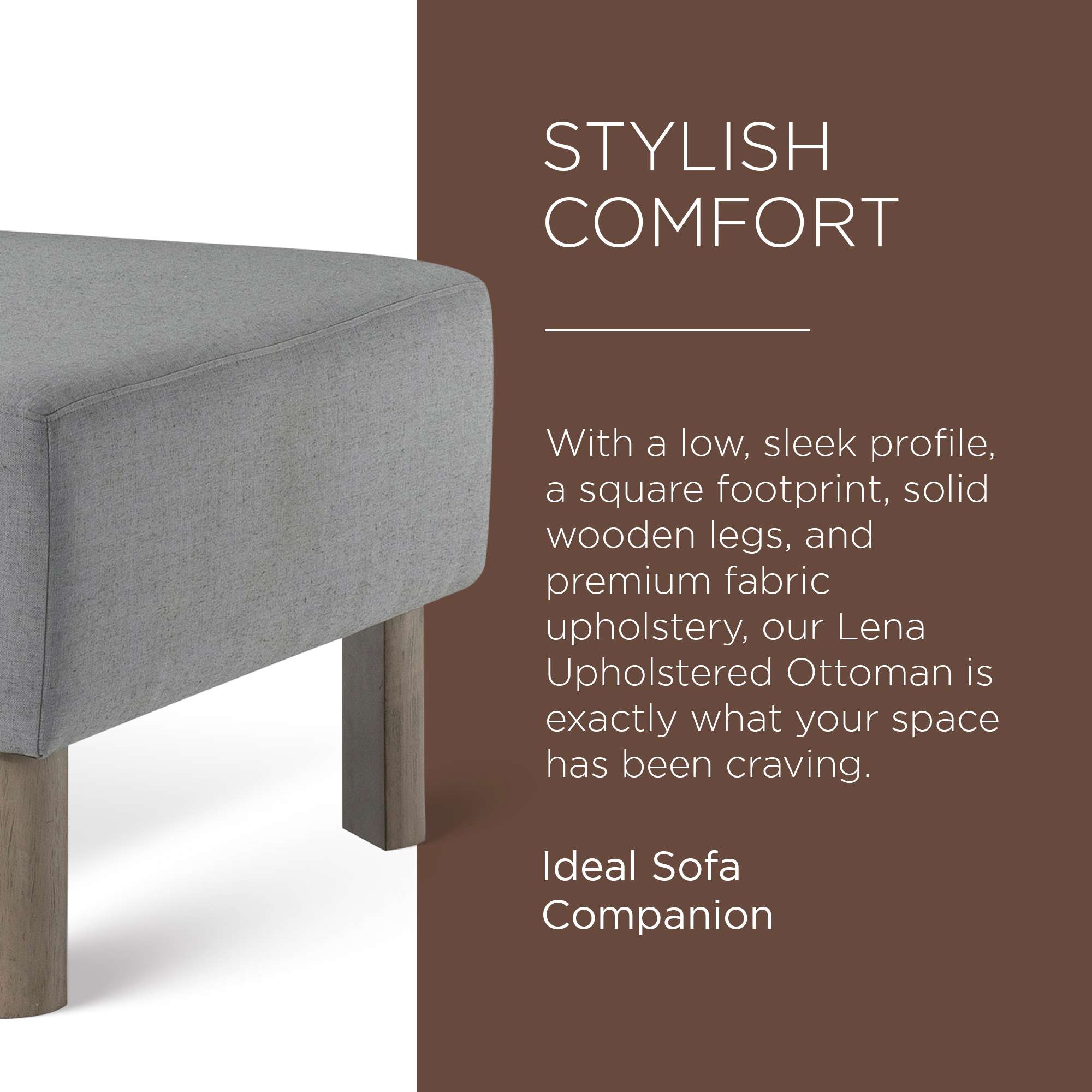 Maven Lane ML355805-FOM-SL Indoor-Ottomans - View #6