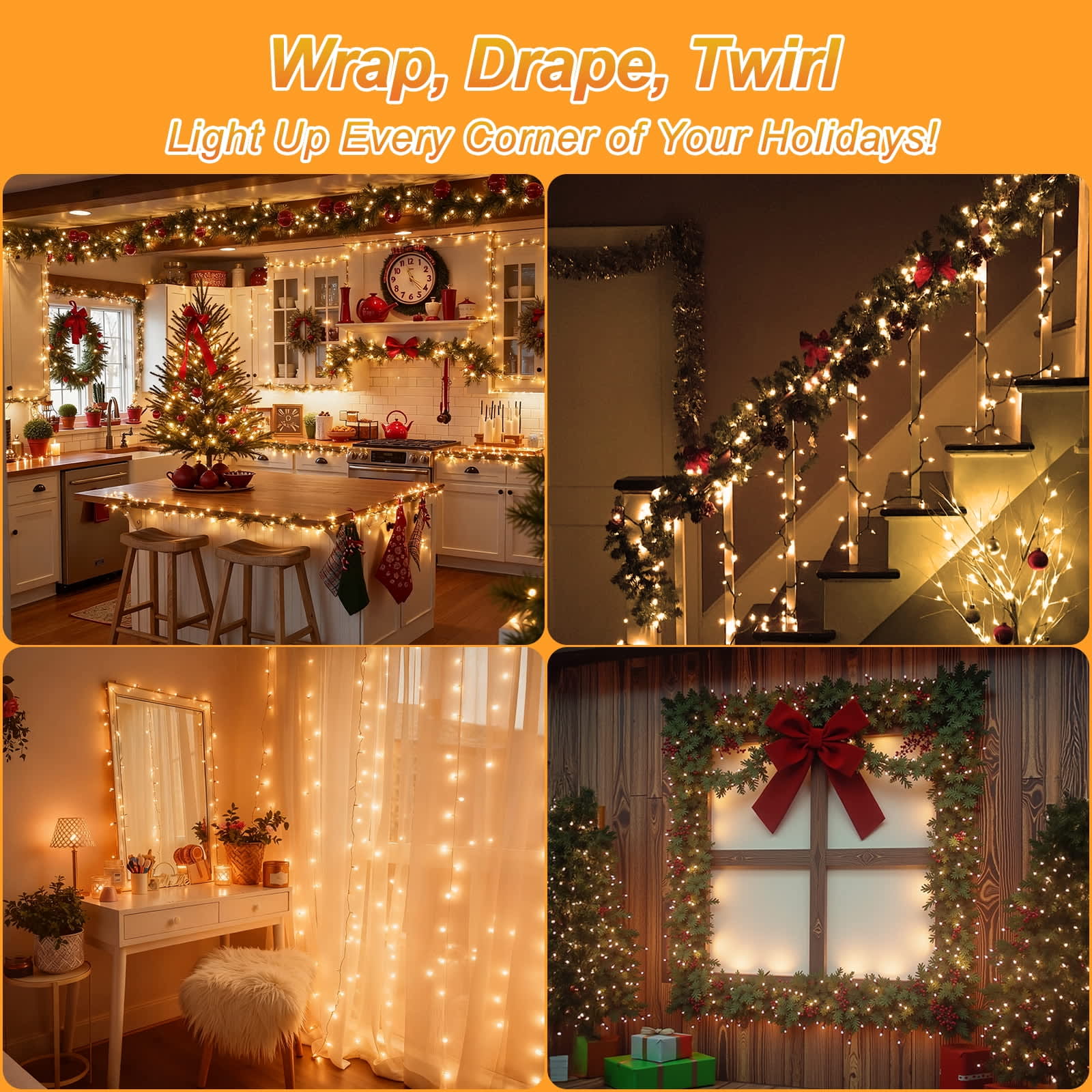 BIGHOUSE BH3003010077 Christmas-String-Lights - View #10