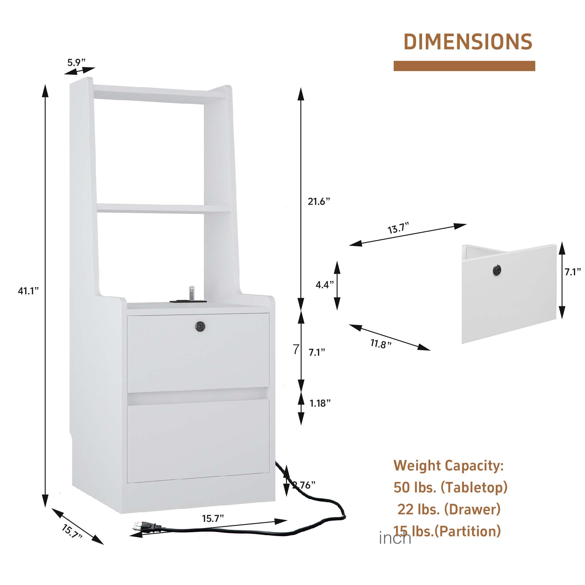 Sunrinx MG12-IF-43 nightstands - View #8