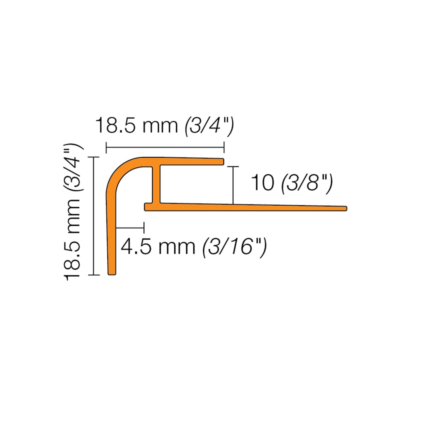 Schluter Systems VPROL100ACGB Floor-Moulding - View #4