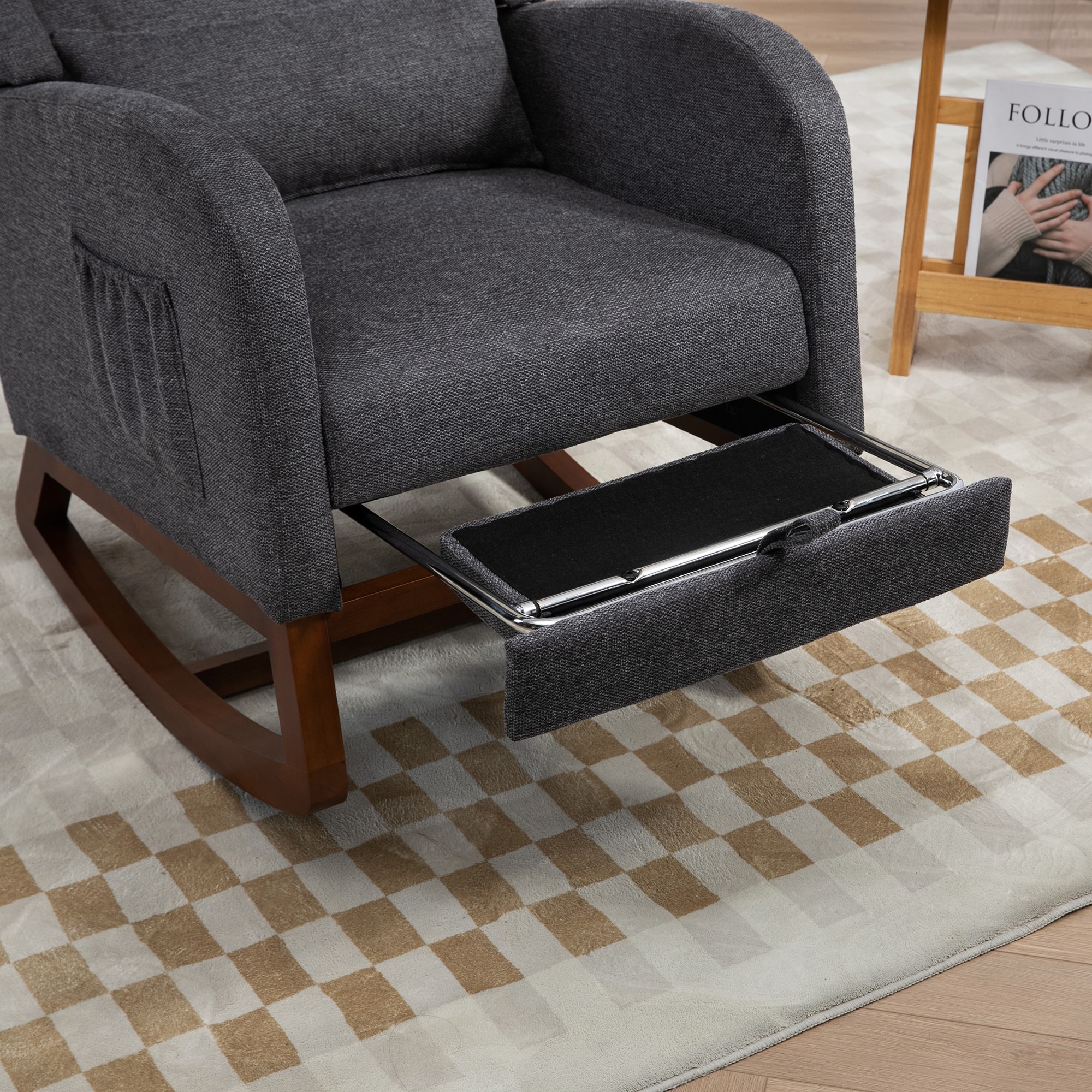 Aortzio HM-A5030-CHARCOAL chairs - View #7