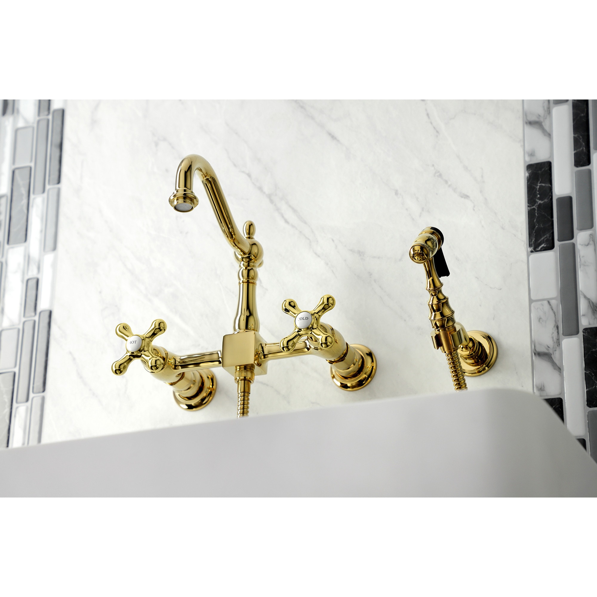 Kingston Brass WLKS1262AXBS Kitchen-Faucets - View #3