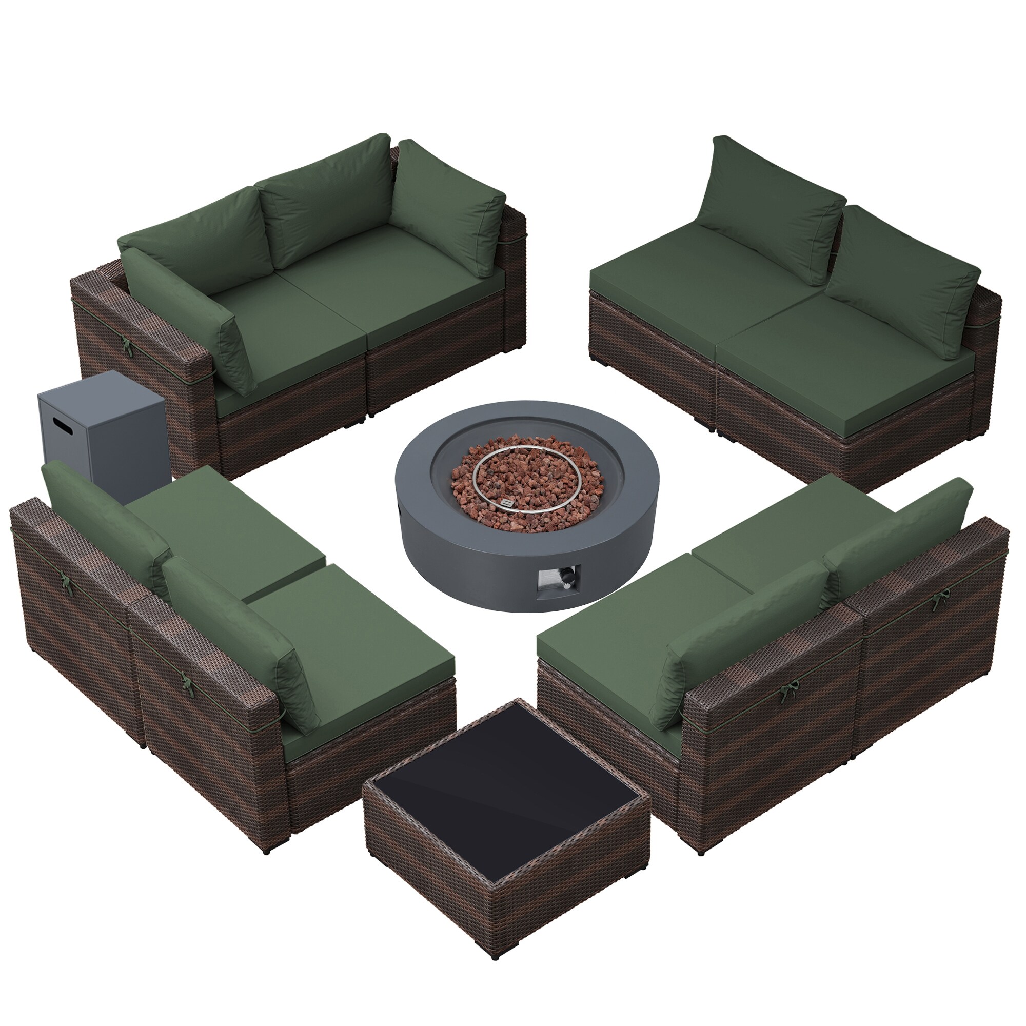 Patio Watcher LS-RT9-KD42DK-B4 Patio-Conversation-Sets - View #2