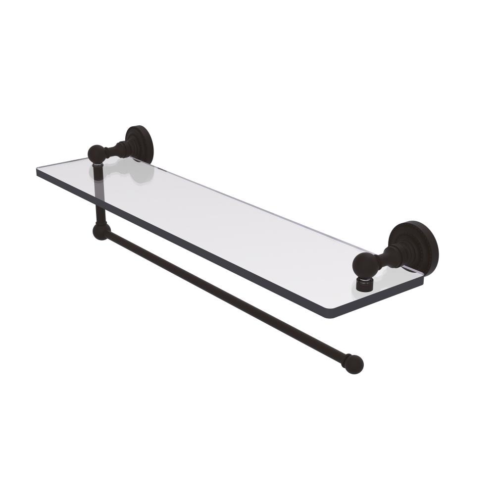 Allied Brass DT-1PT/22-ORB Dottingham Oil-rubbed Bronze Wall mount Bathroom Shelf ( 22-in x 5-in x 5-in )