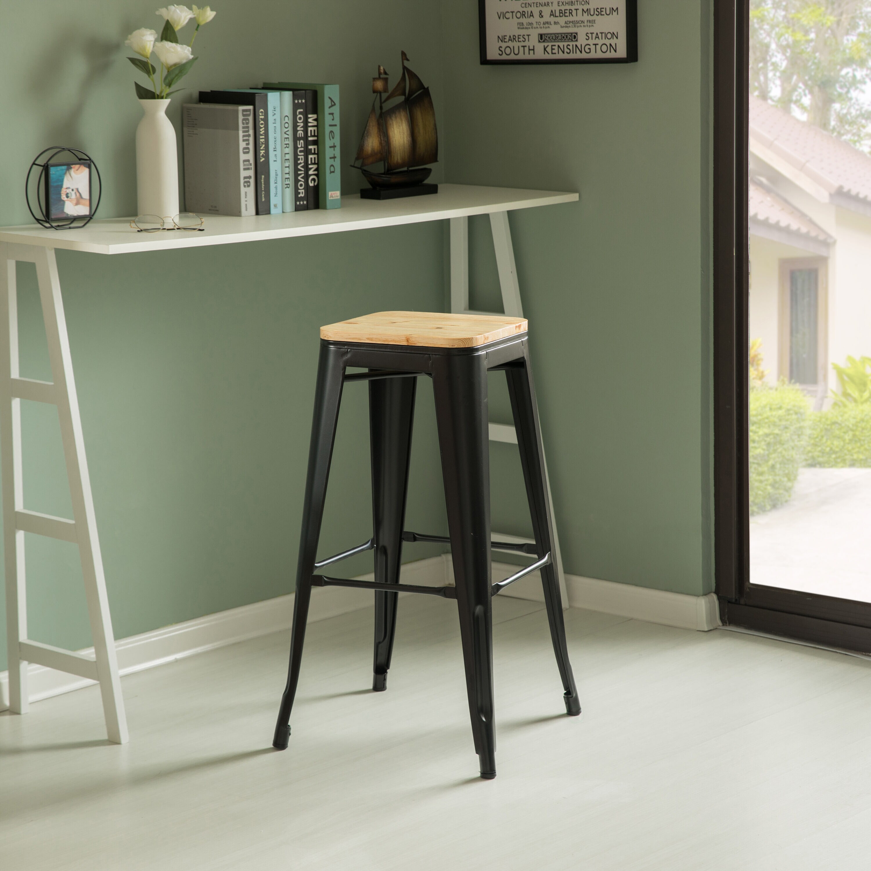 Vintiquewise QI004465.L stools - View #2