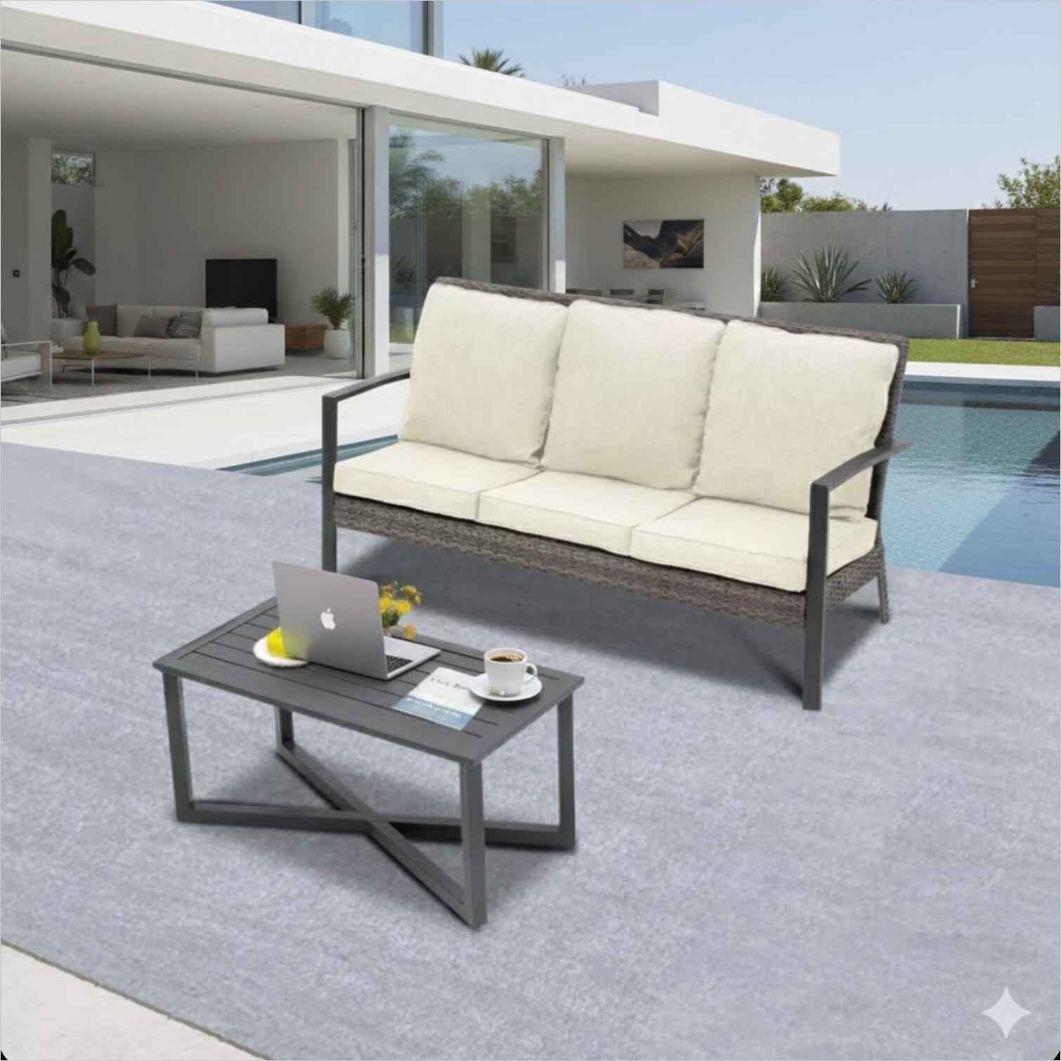 SUNCREAT C6GKGS9ANCB7 Patio-Conversation-Sets - View #10